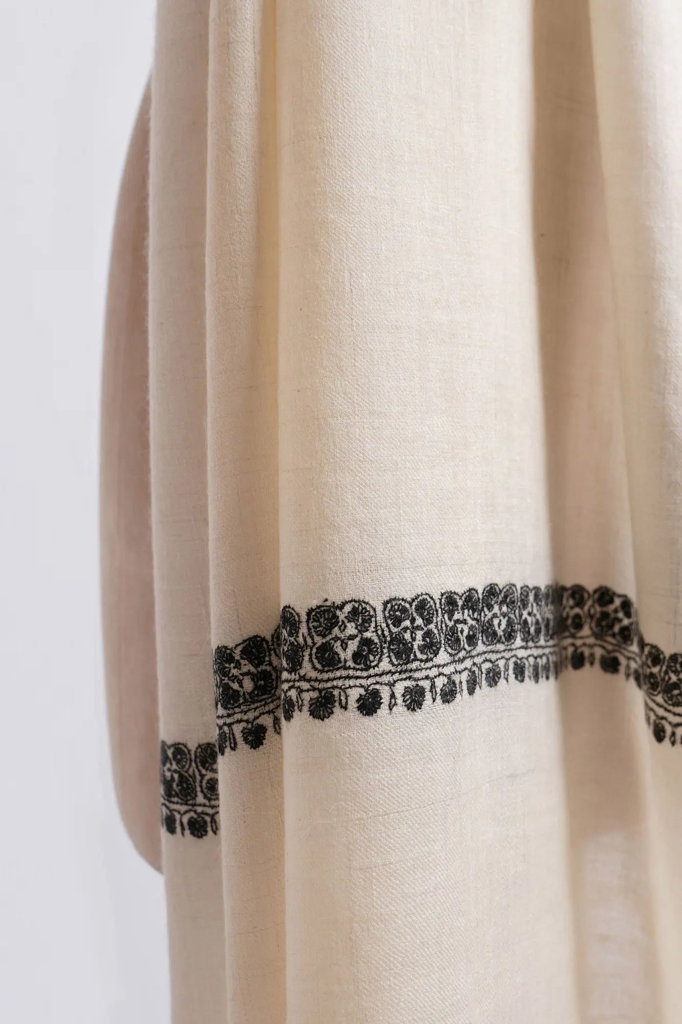 Ivory-Pashmina Shahkaar
