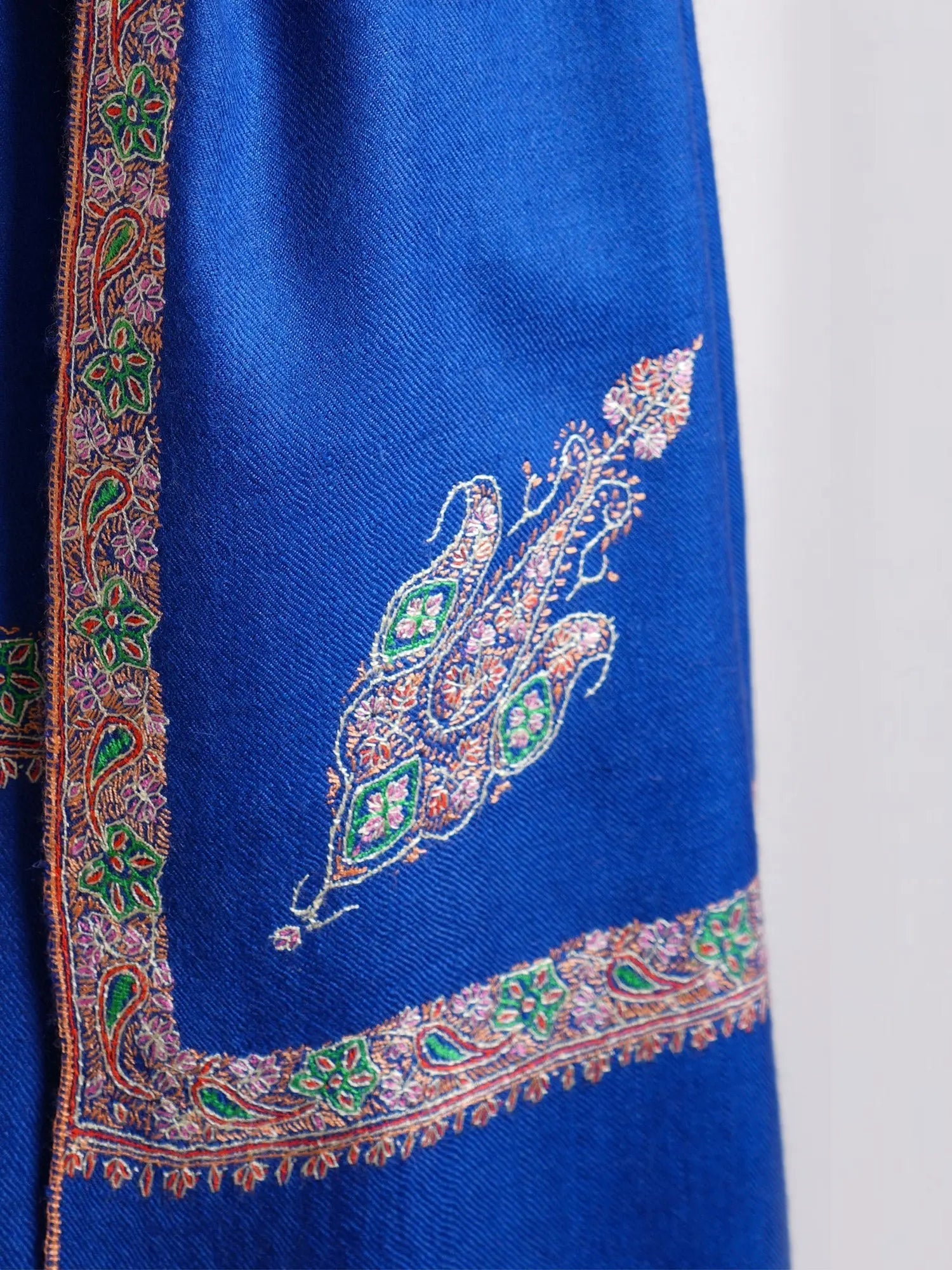 Blue-Pashmina Shahkaar