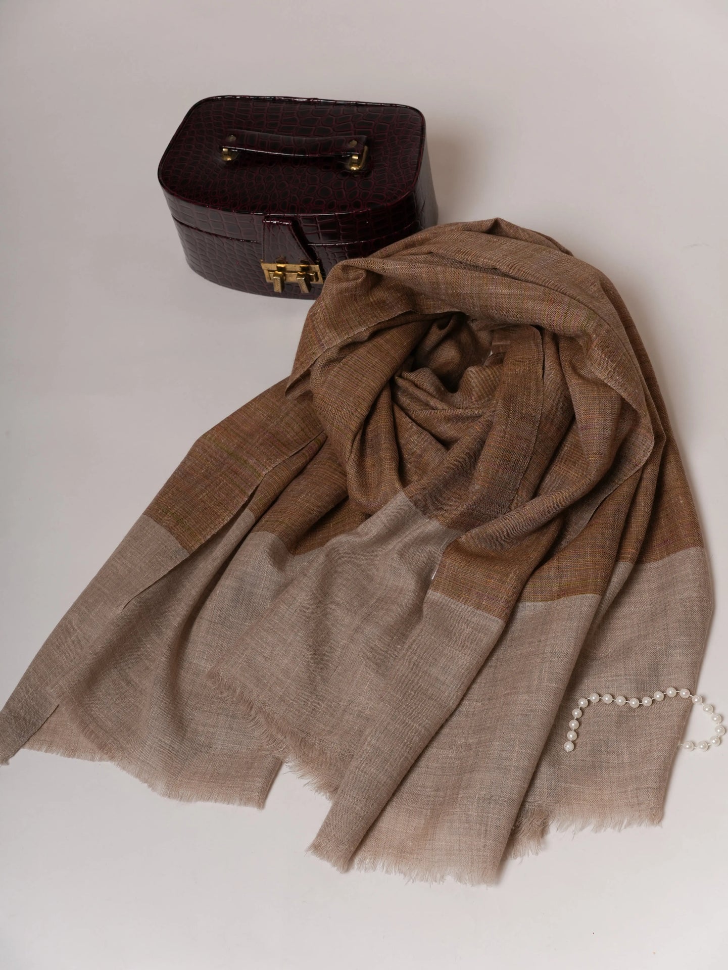 Baby Soft Handwoven Oversized Pashmina Shawl Shahkaar