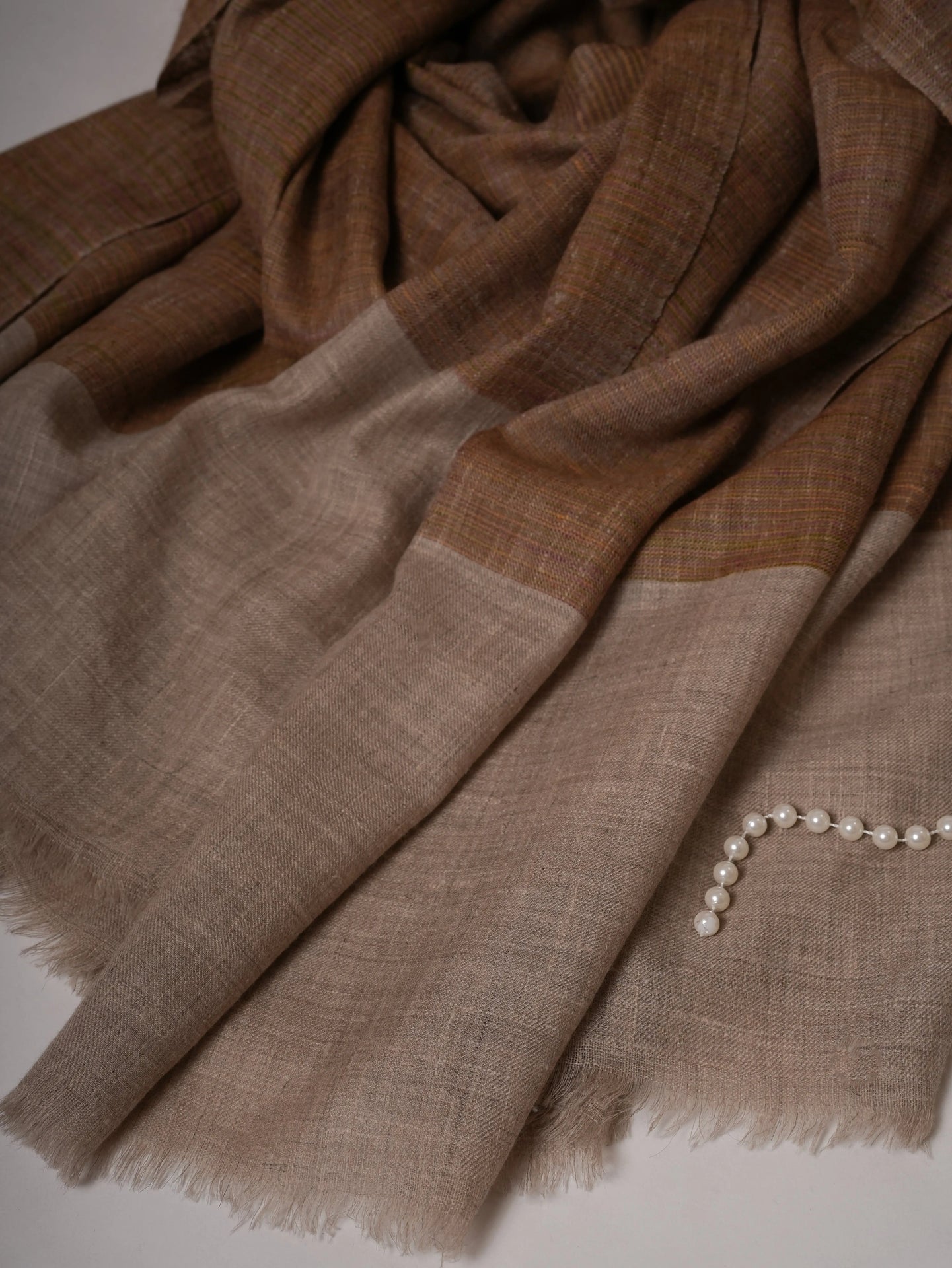 Baby Soft Handwoven Oversized Pashmina Shawl Shahkaar