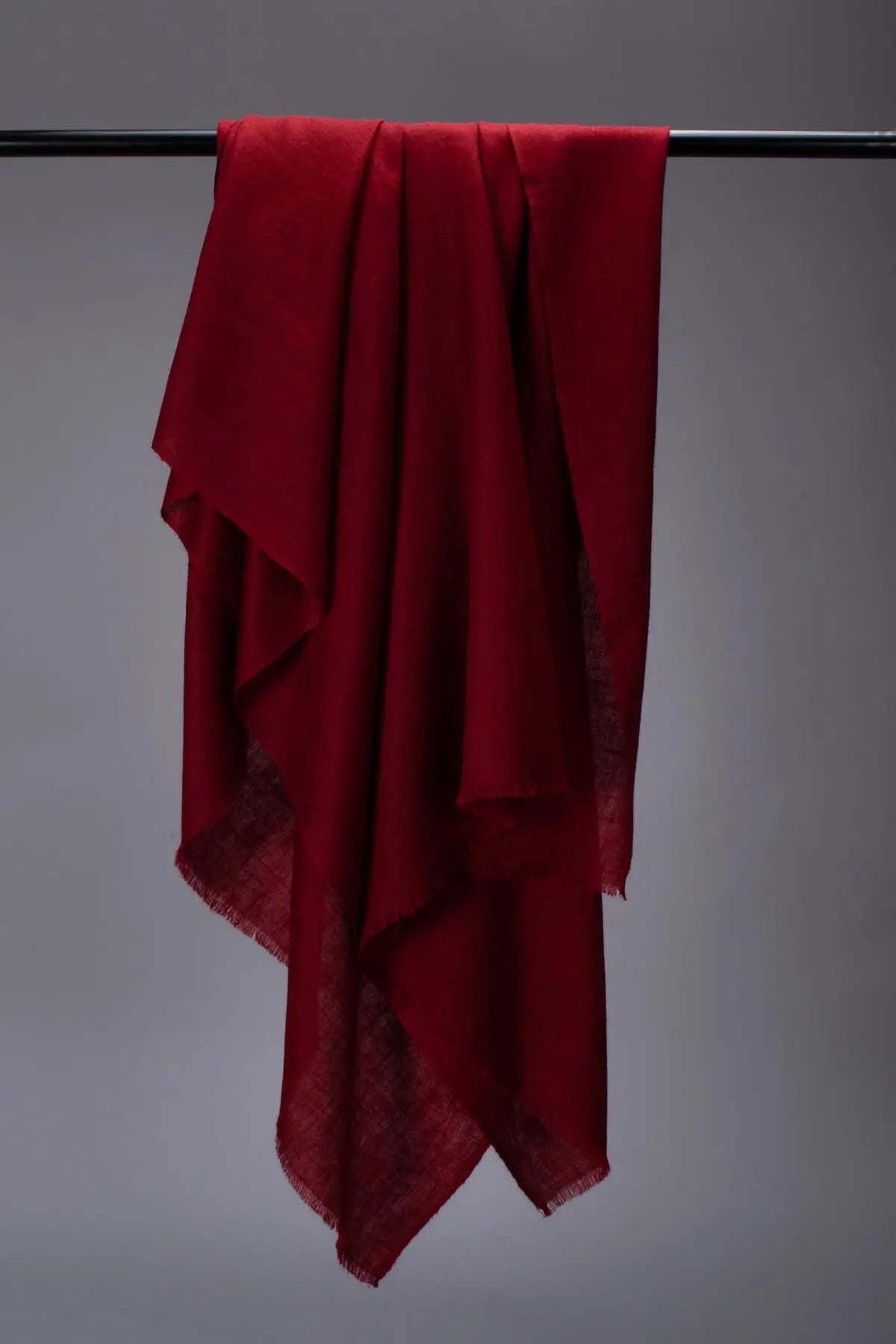 Burgundy Pashmina Shahkaar