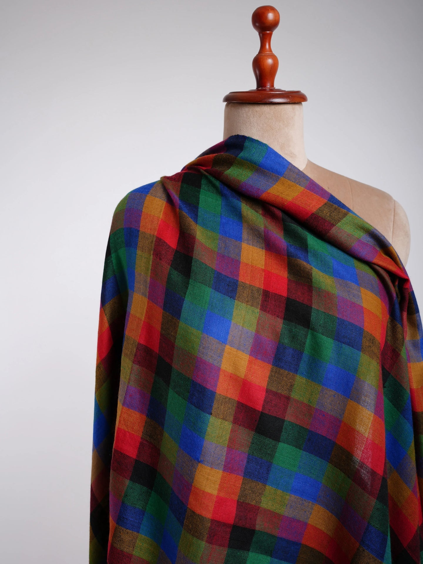 Contemporary Multicolor Pashmina Shawl Shahkaar