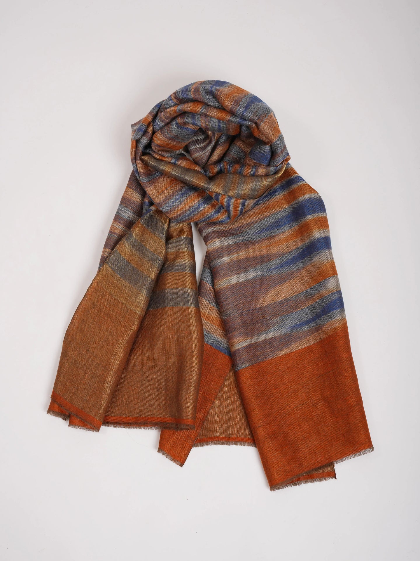 Handwoven Dorukha Cashmere Stole Shahkaar