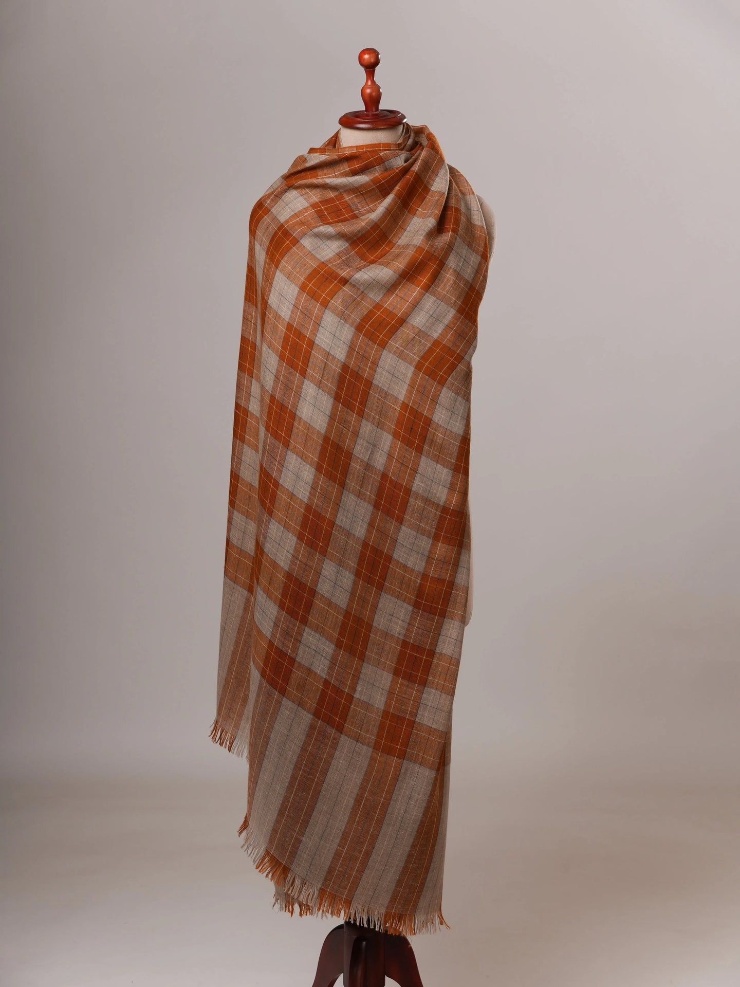 Lightweight Soft Oversized Handwoven Pashmina Shawl Shahkaar
