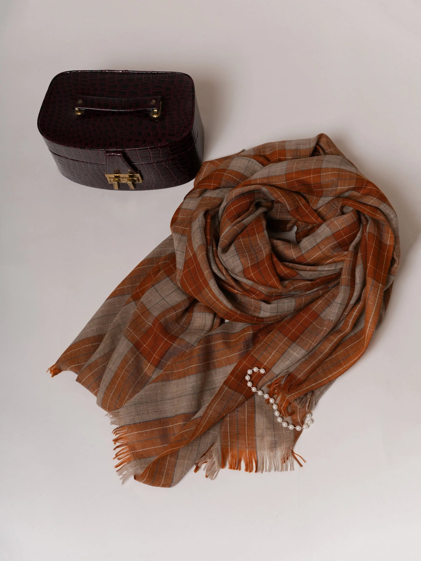 Lightweight Soft Oversized Handwoven Pashmina Shawl Shahkaar