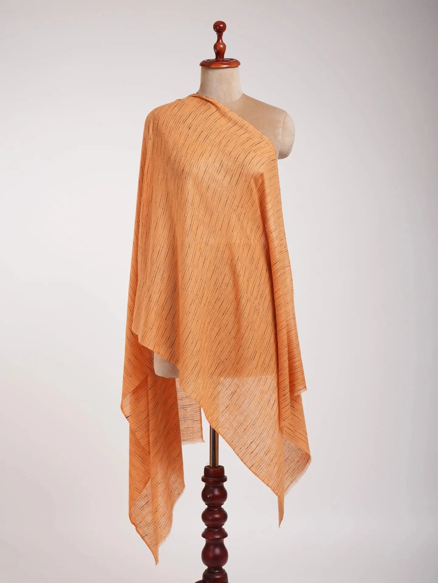 Minimalistic Stripe Festival Cashmere Scarf Shahkaar