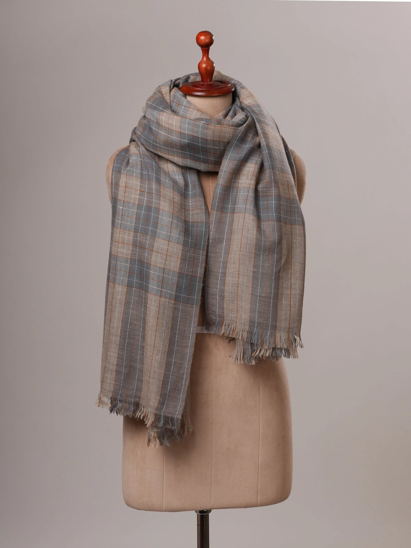 Oversized Handloomed Baby Soft Kashmiri Pashmina Shawl Shahkaar