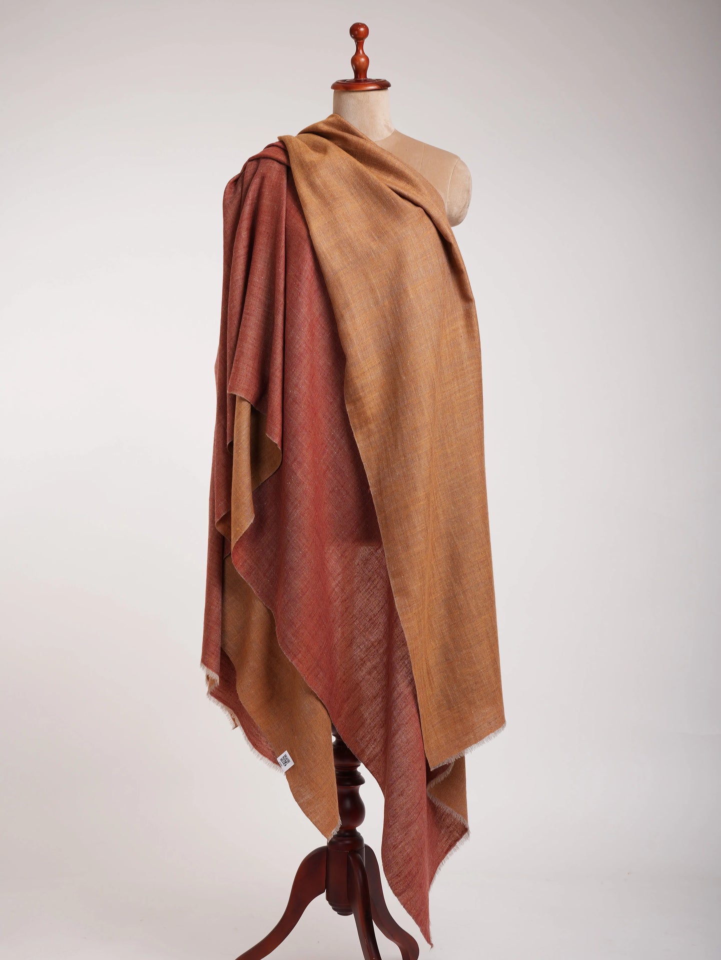 Oversized Rooibos Tea Dual Shade Best Pashmina Wrap Shahkaar