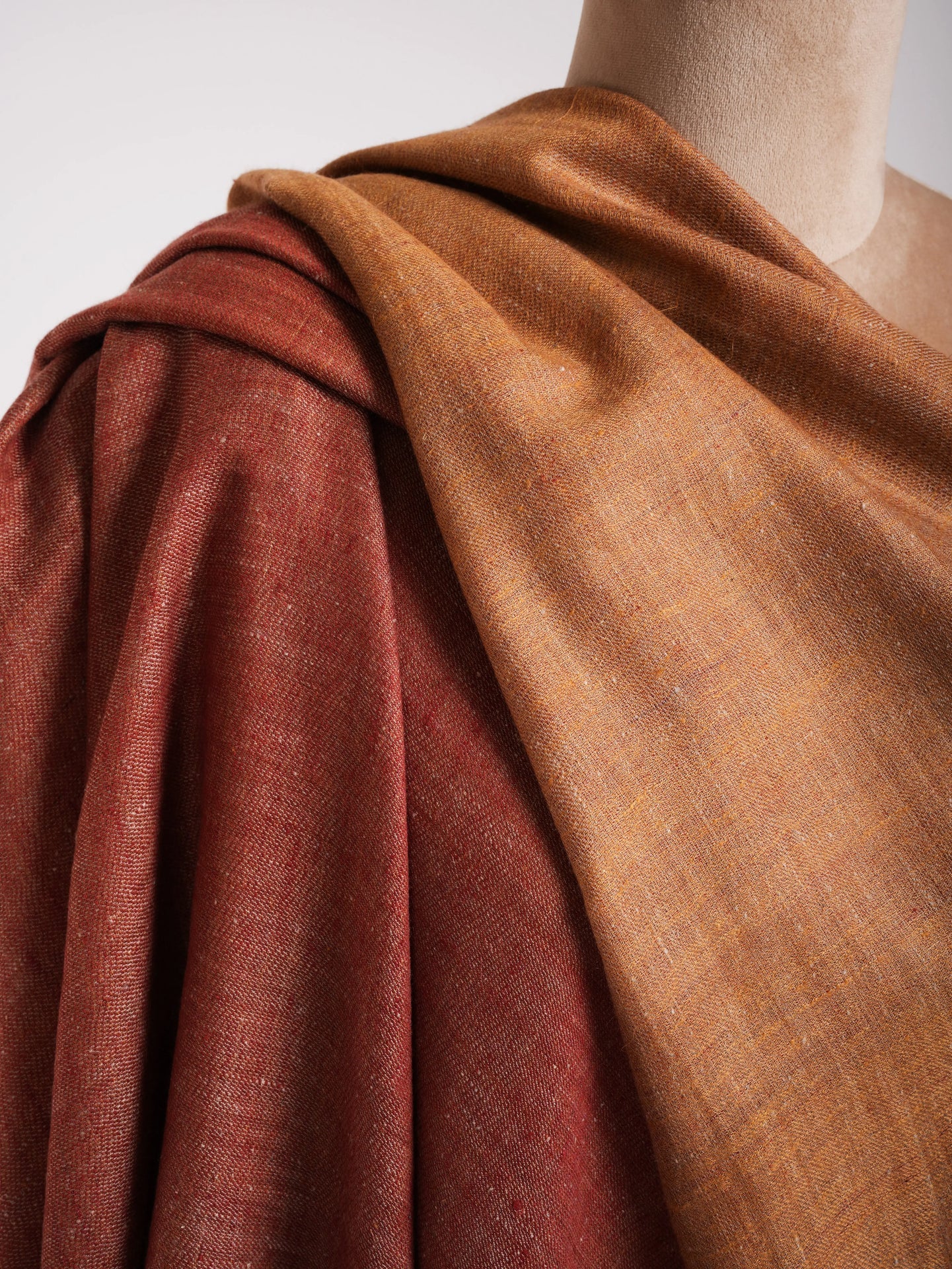 Oversized Rooibos Tea Dual Shade Best Pashmina Wrap Shahkaar