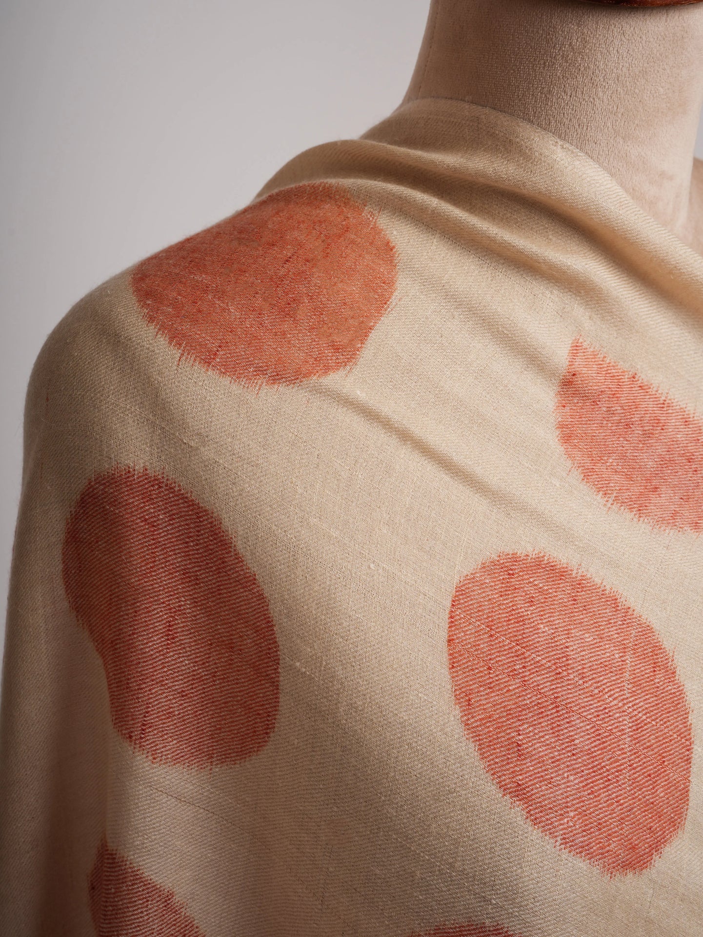 Polka Dots Space Dye Pashmina Wrap Shahkaar