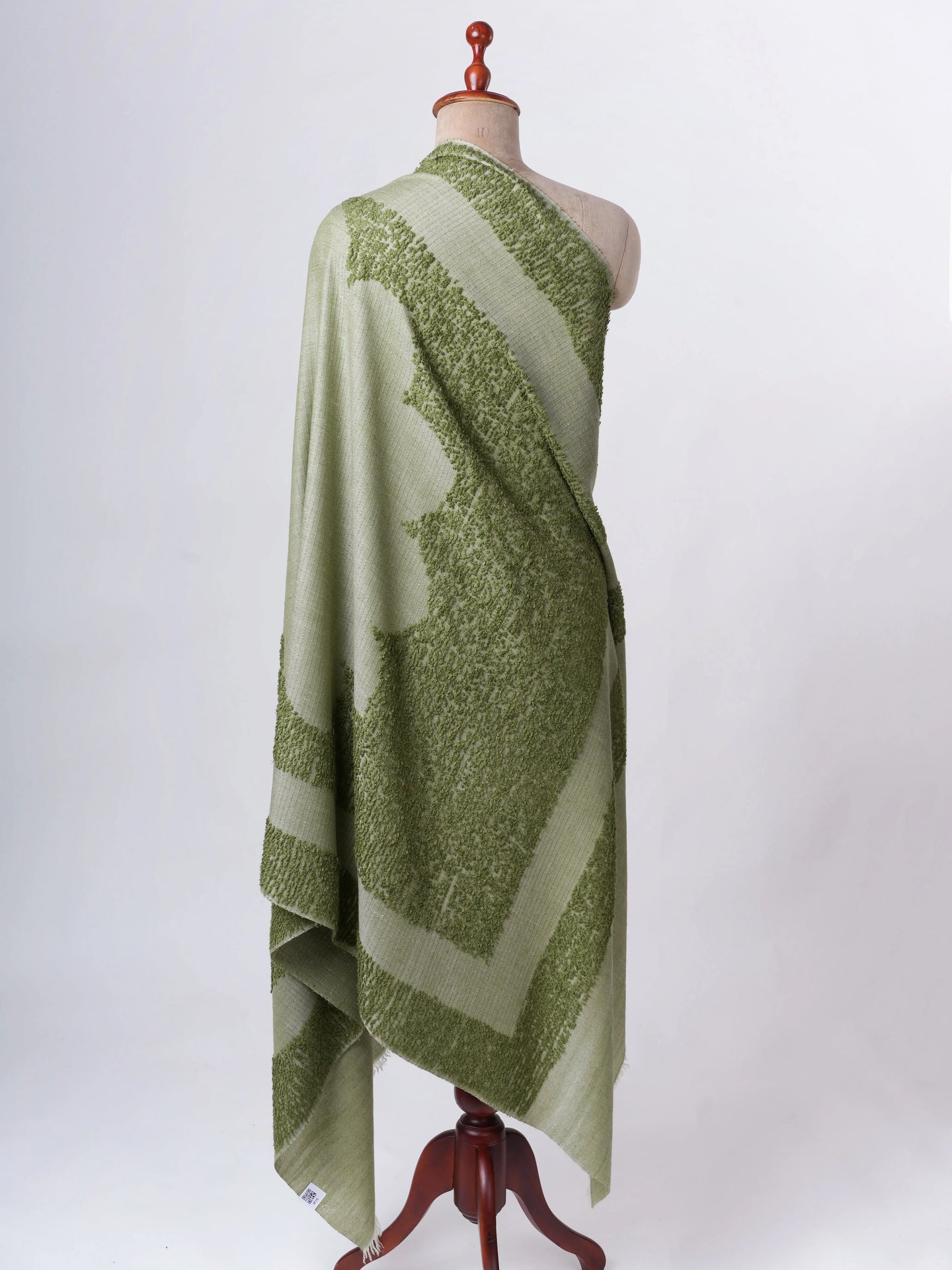 Towel Weave Handwoven Authentic Pashmina Shawl – Soft Timeless Luxury Shahkaar