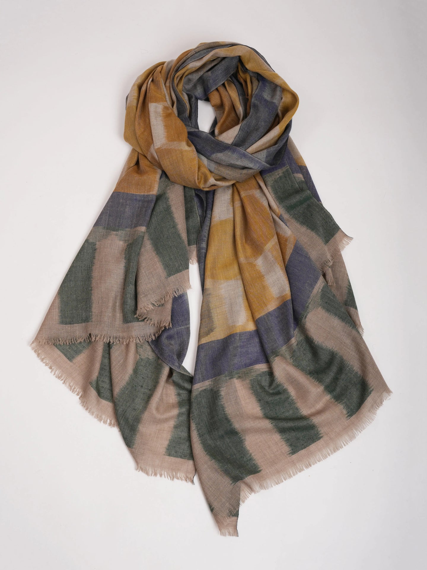 XL Modern Handwoven Featherlight Pashmina Shahkaar