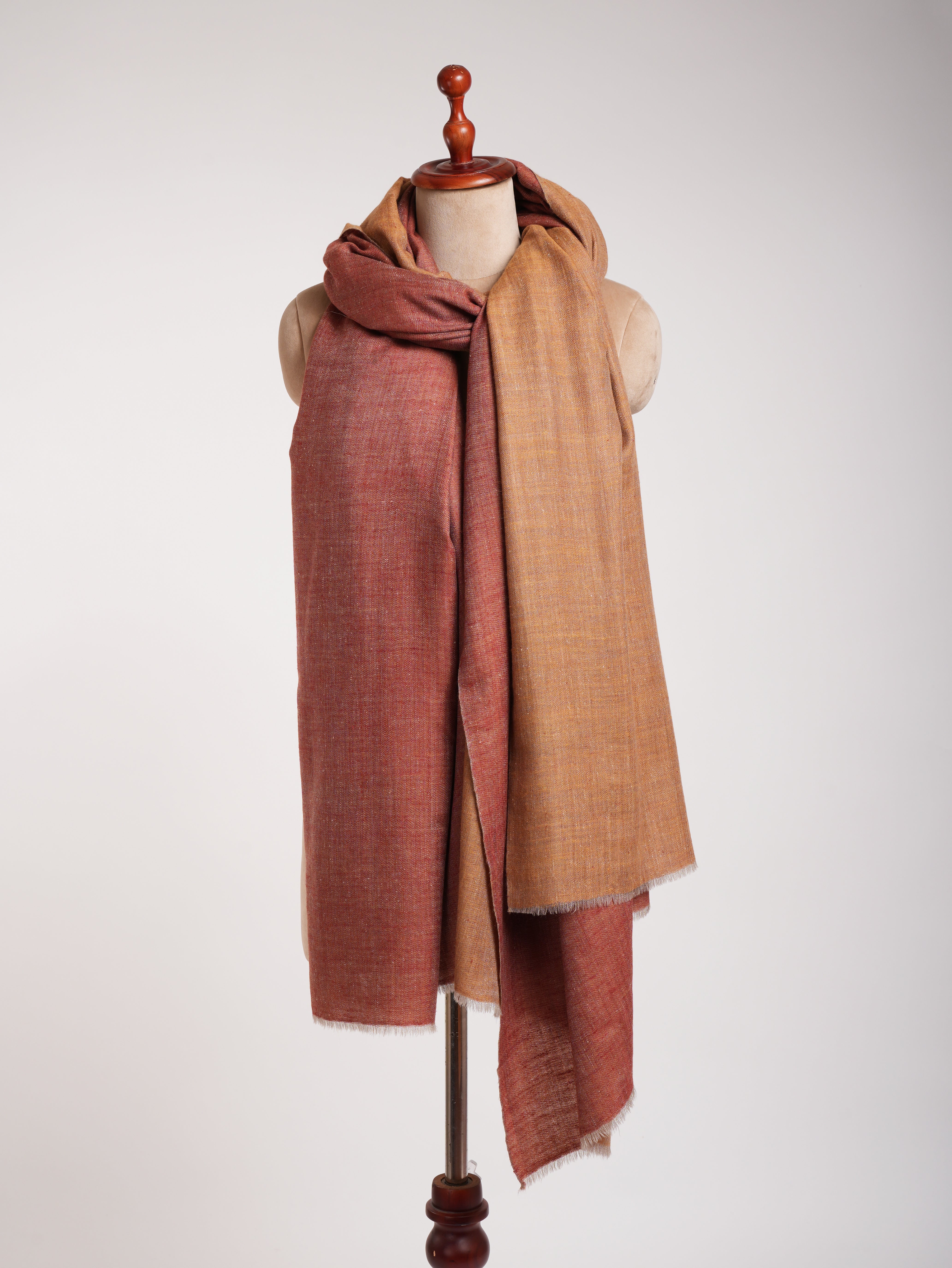 Thé surdimensionné ROOIBOS Double nuance Best pashmina Wrap