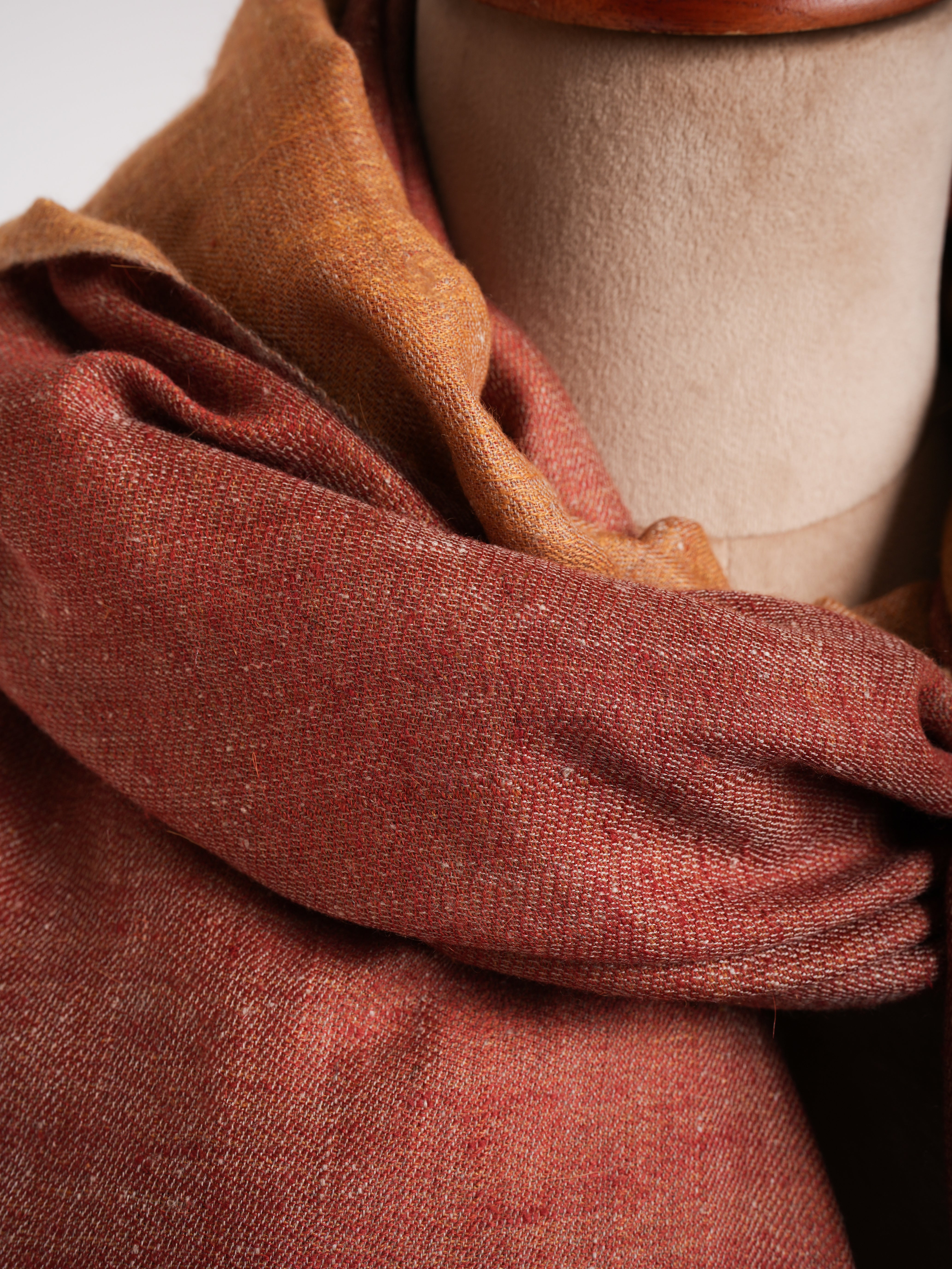 Thé surdimensionné ROOIBOS Double nuance Best pashmina Wrap