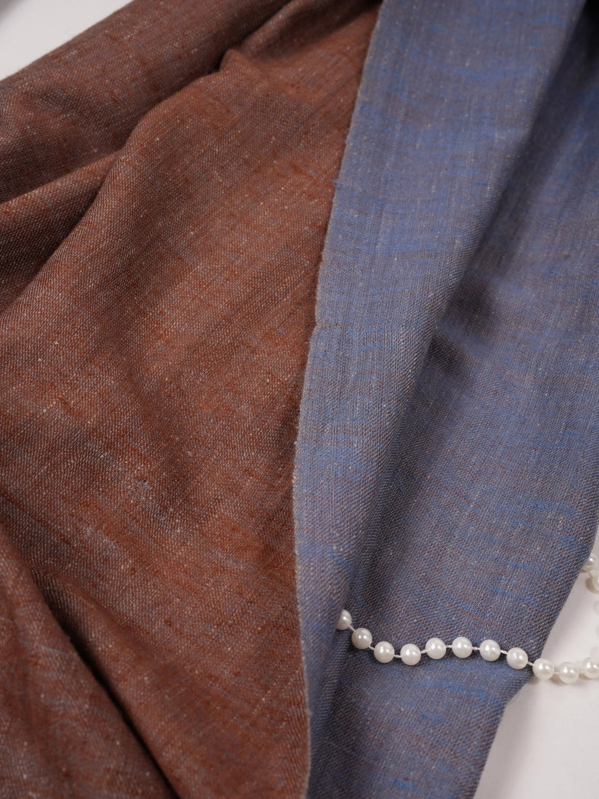 Dual Tone Oversized Handwoven Original Pashmina Shawl