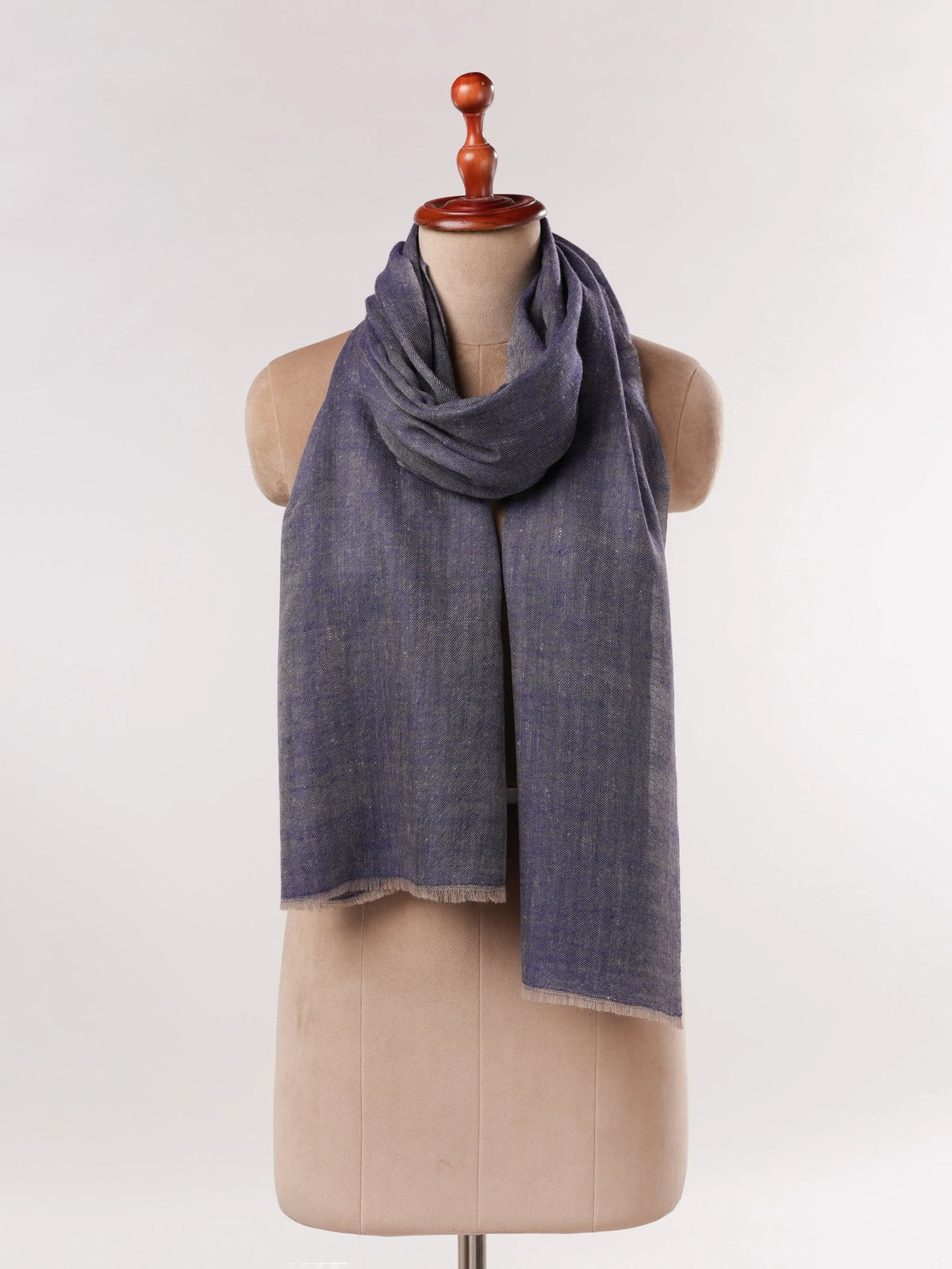 Cross Shade Handwoven Authentic Cashmere Scarf