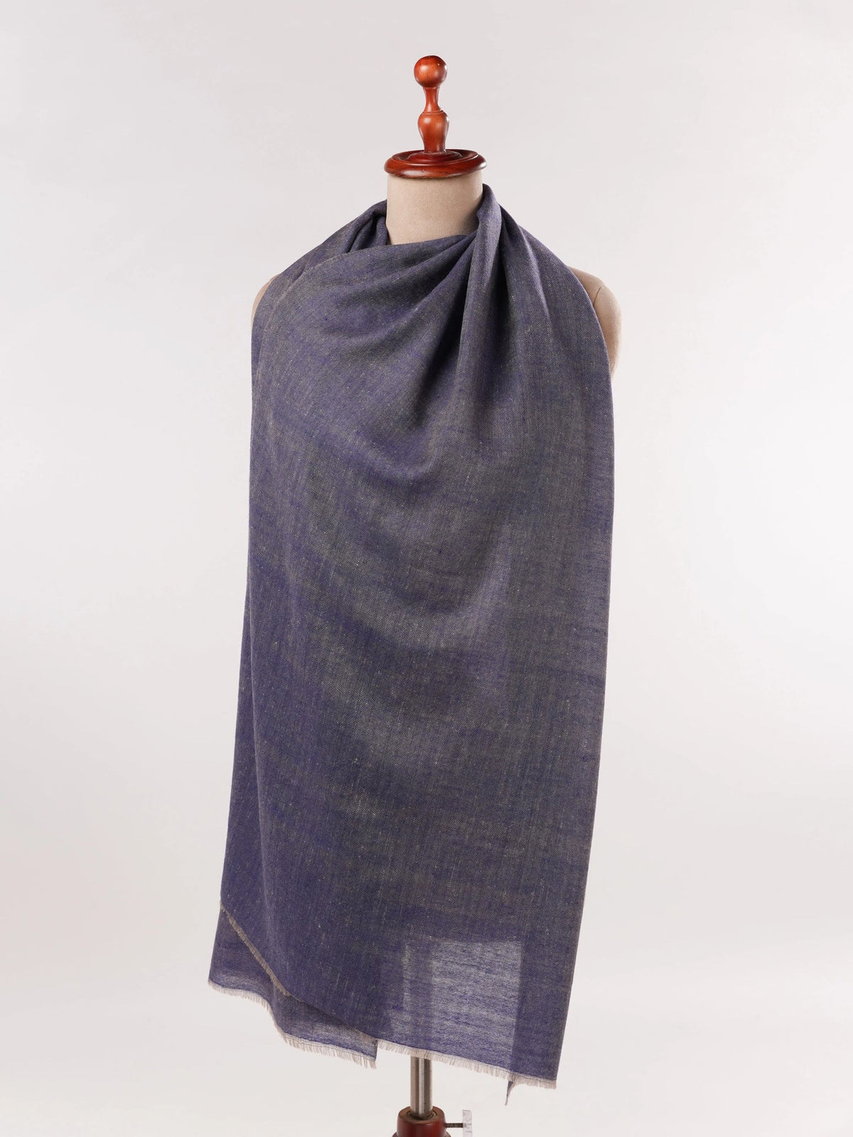 Cross Shade Handwoven Authentic Cashmere Scarf