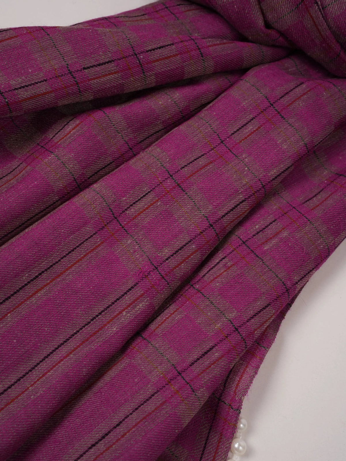 Rasberry Pink Handwoven Soft Pashmina Shawl