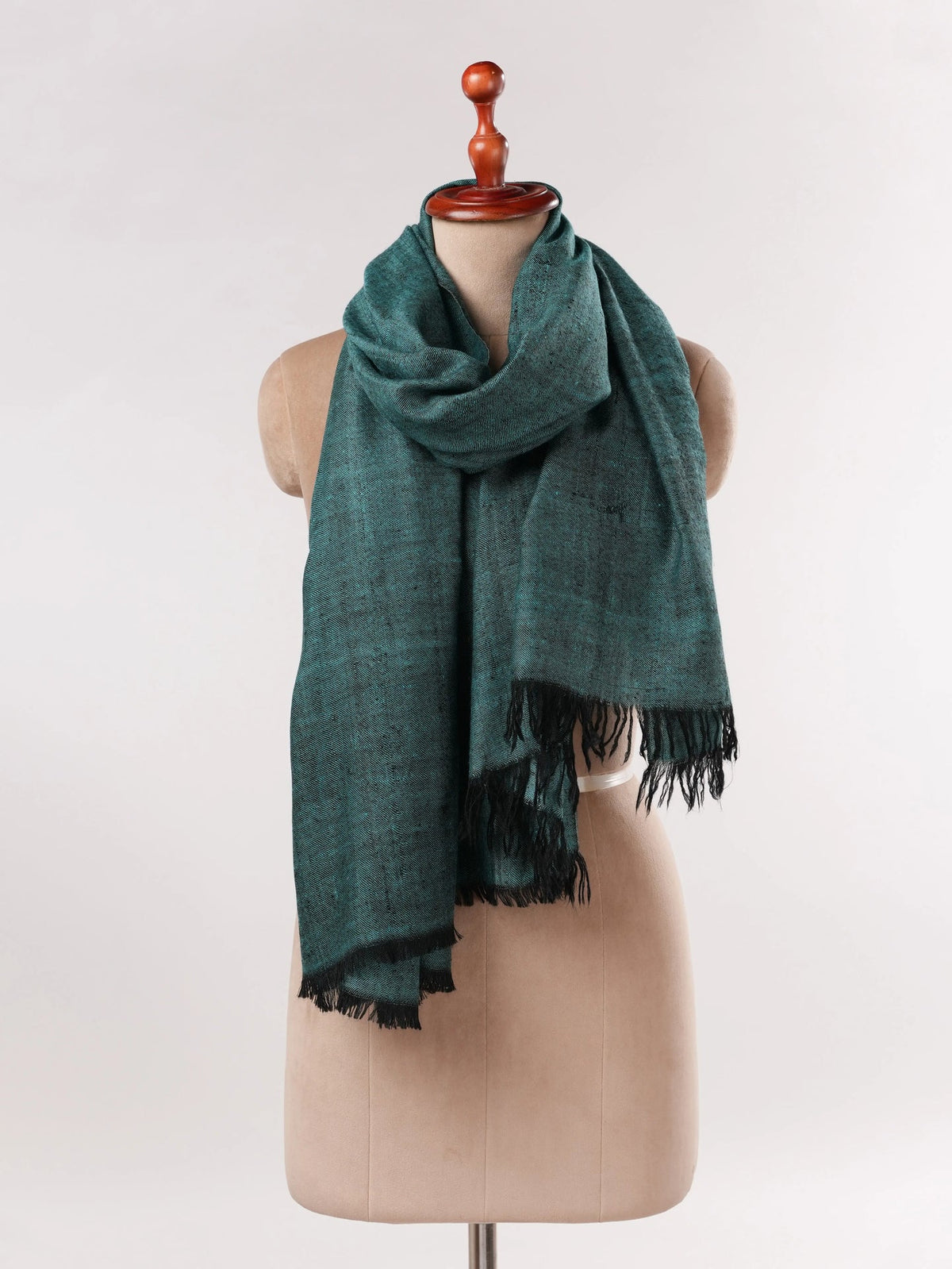 Cross Shade Handwoven Classic Pashmina Shawl