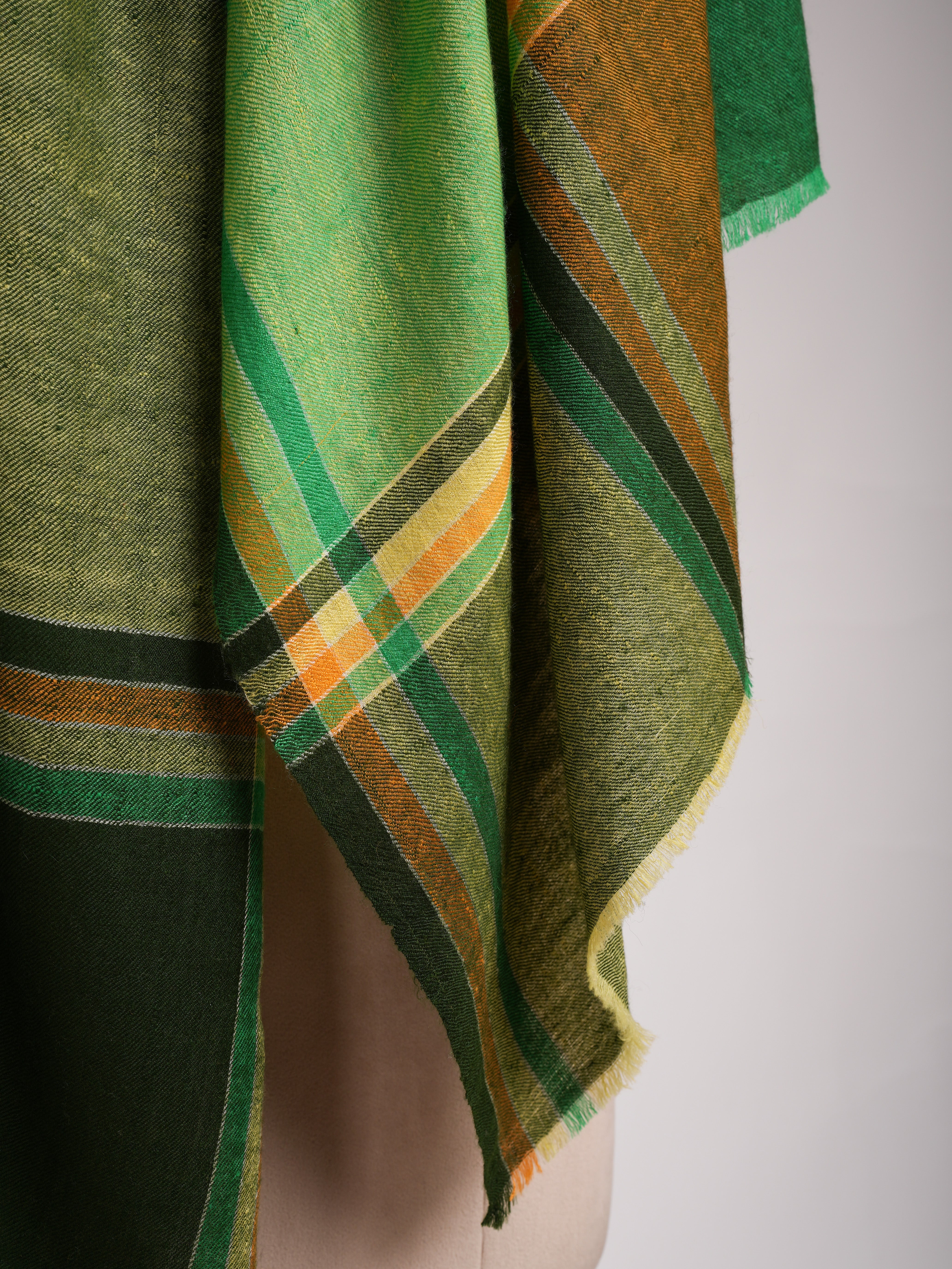 Sciallo Pashmina originale in tessuto a mano contemporaneo