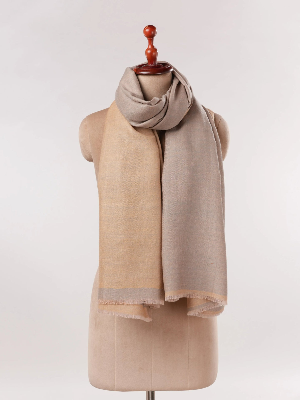 Handwoven Dual Shade Original Pashmina Shawl