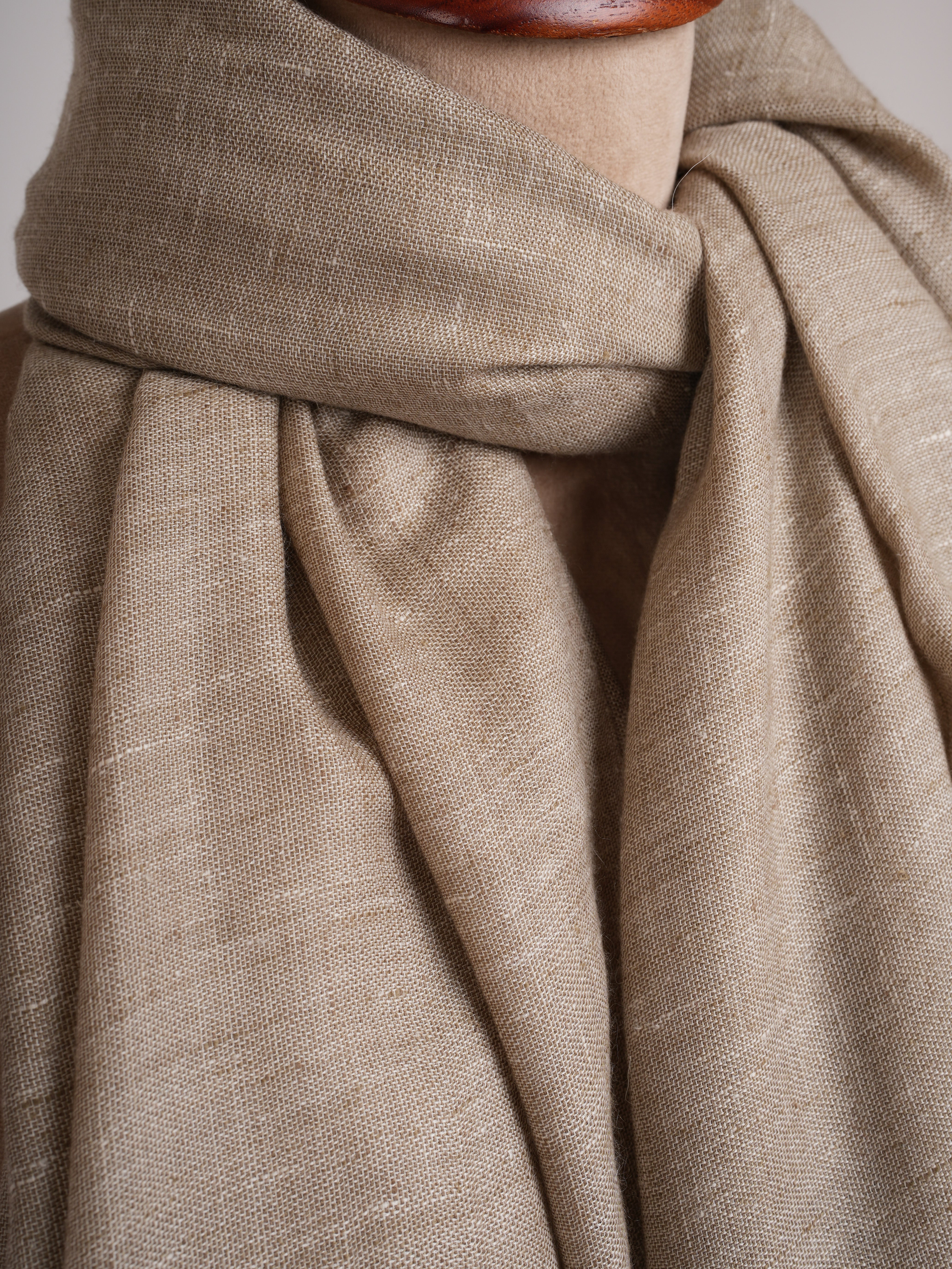 Featherlight Handwoven Kashmiri Pashmina Shawl