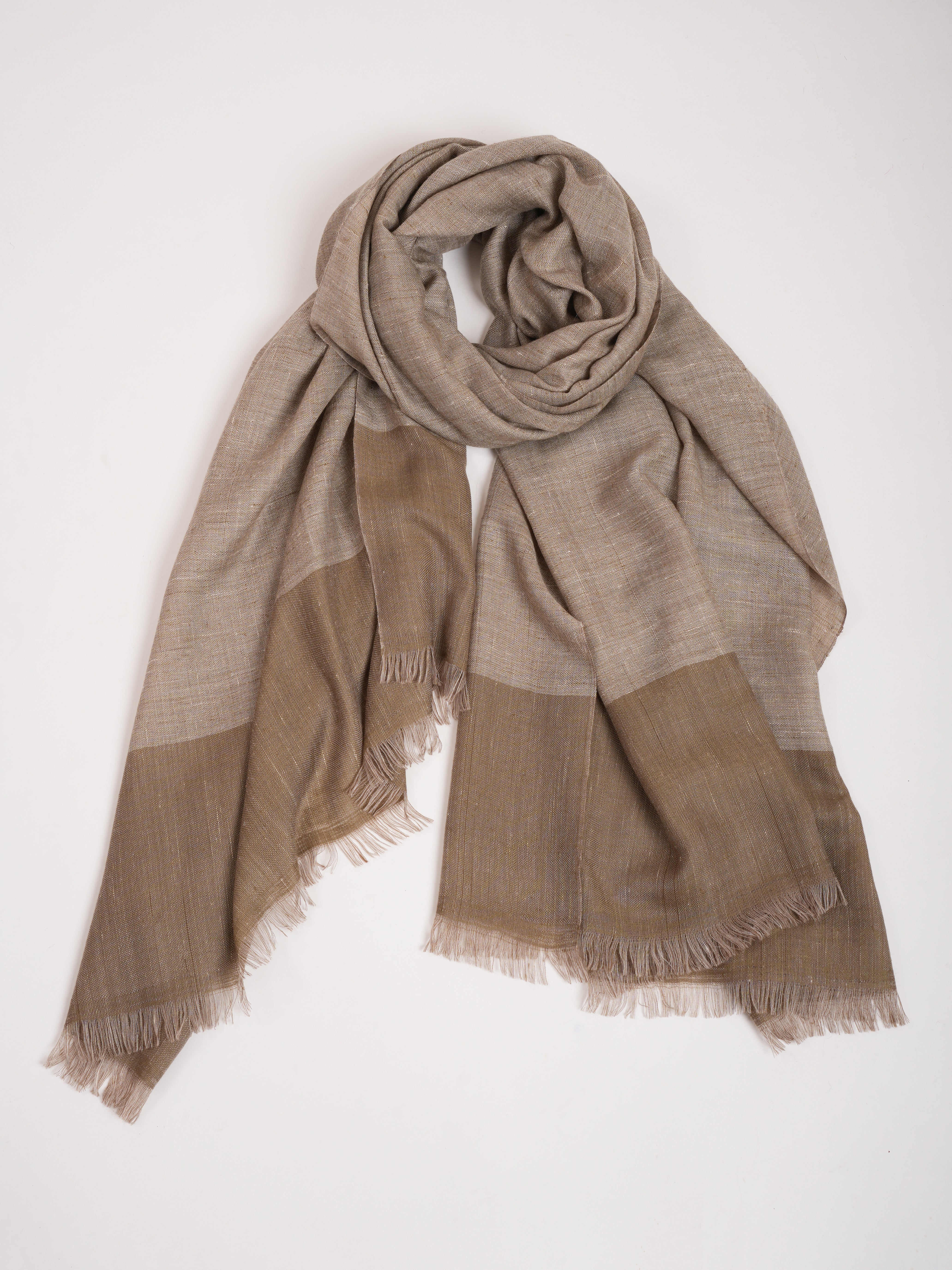 Featherlight Handwoven Kashmiri Pashmina Shawl