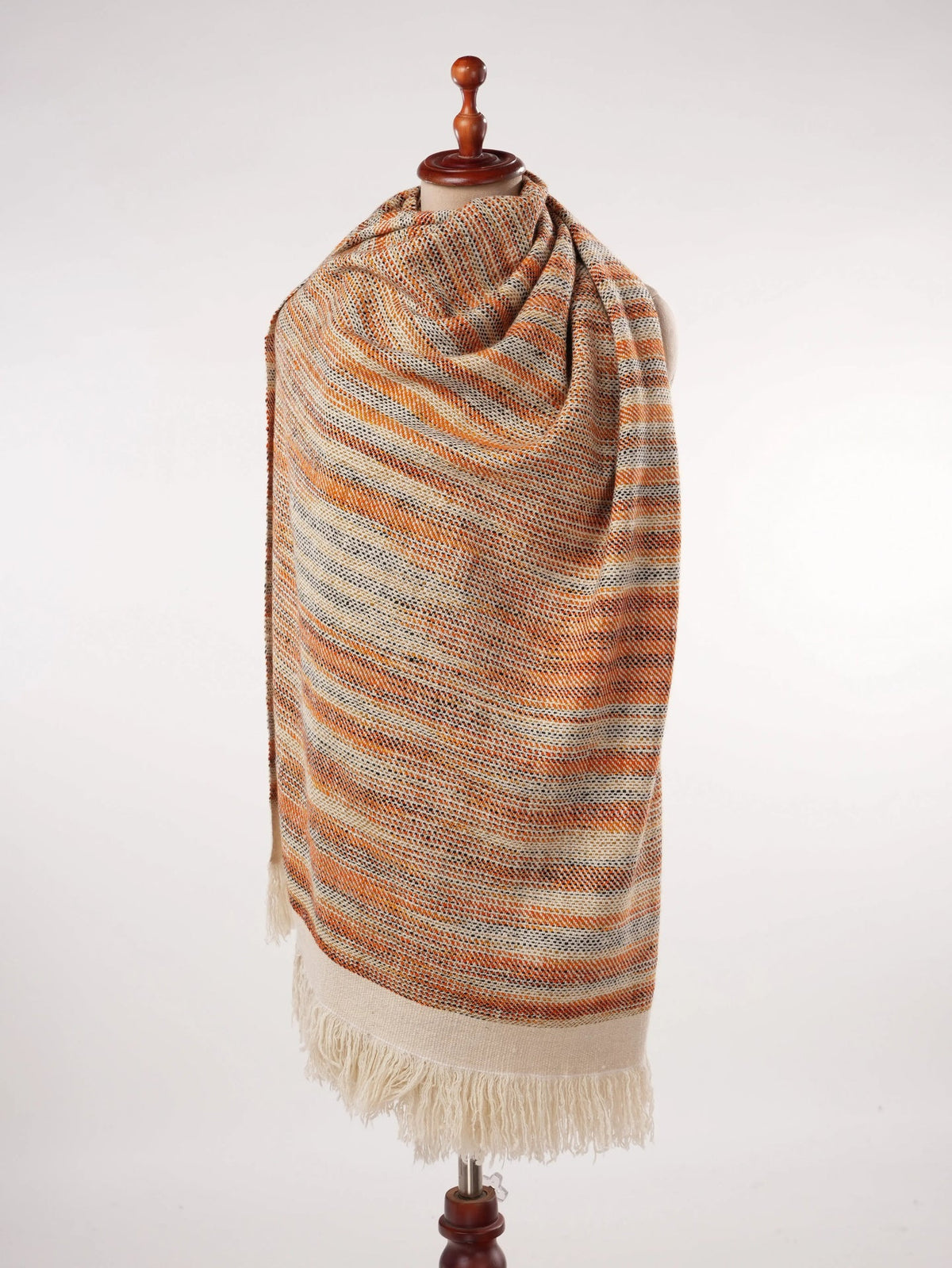 Handspun Thick Handwoven Pure Pashmina Shawl