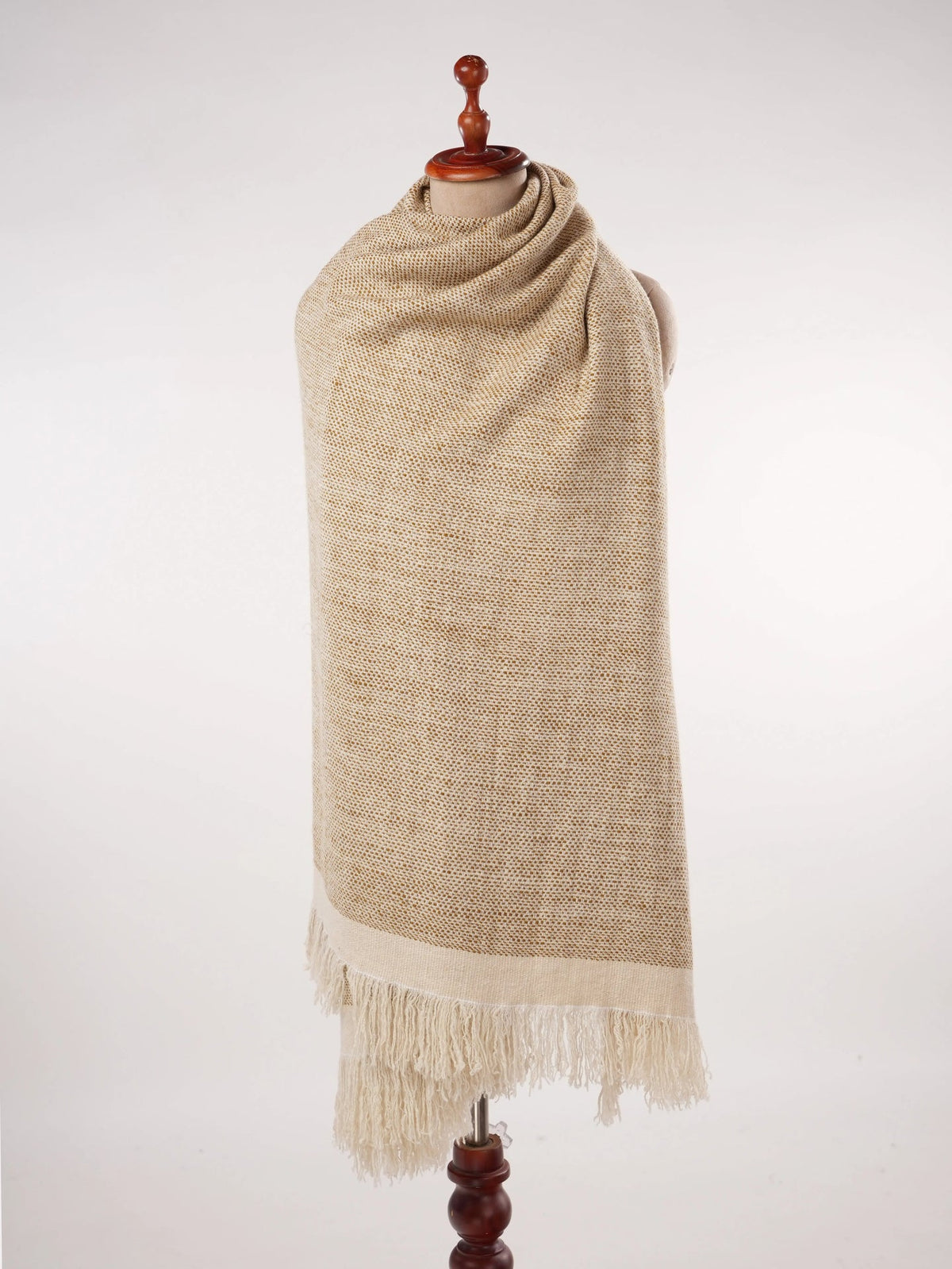 Handspun Thick Classic Handwoven Soft Pashmina Shawl