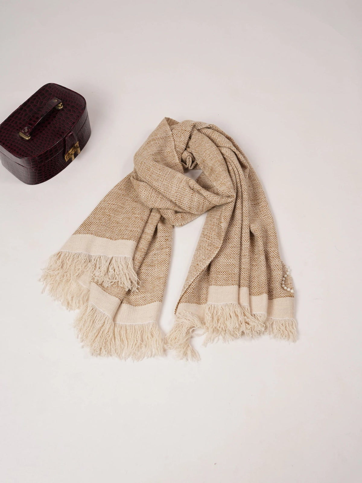 Handspun Thick Classic Handwoven Soft Pashmina Shawl
