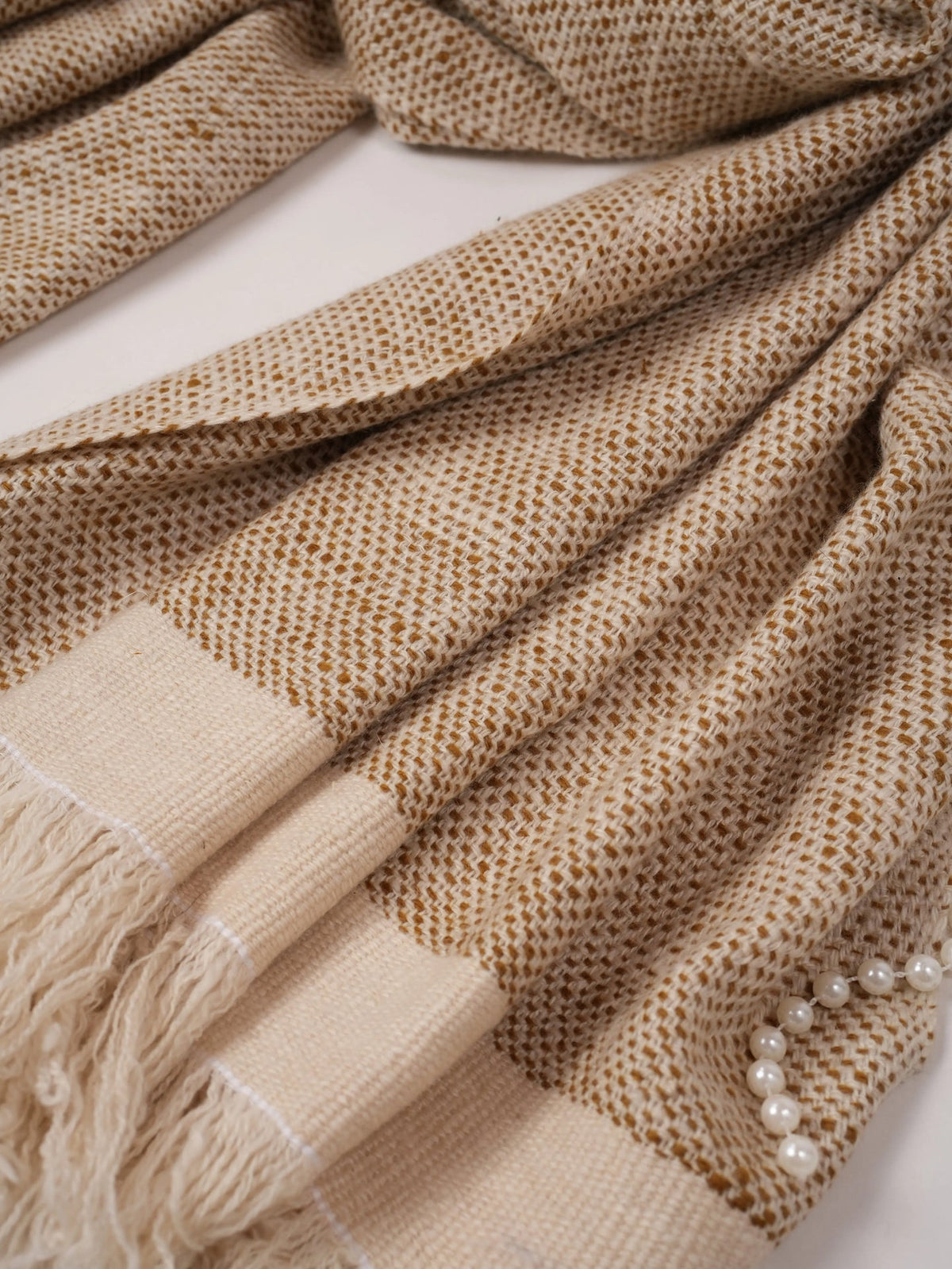 Handspun Thick Classic Handwoven Soft Pashmina Shawl