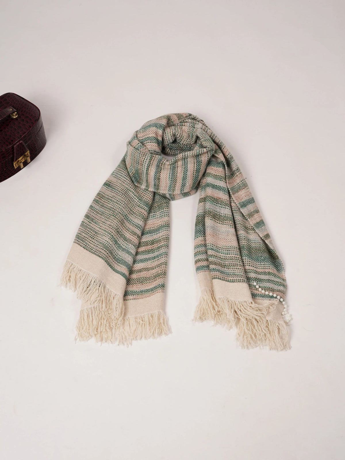 Handspun Thick Handwoven Authentic Pashmina Shawl