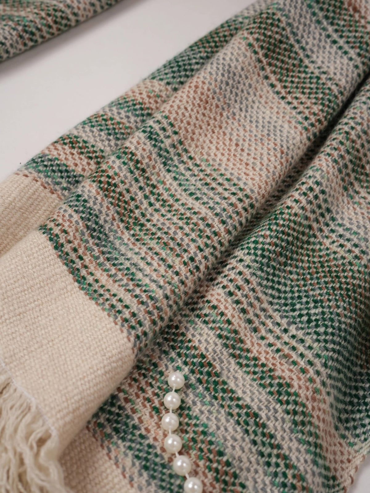 Handspun Thick Handwoven Authentic Pashmina Shawl