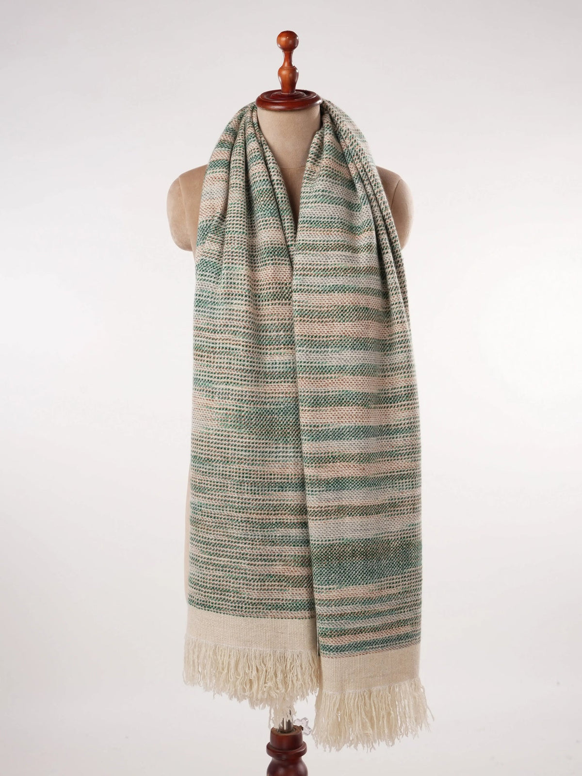 Handspun Thick Handwoven Authentic Pashmina Shawl