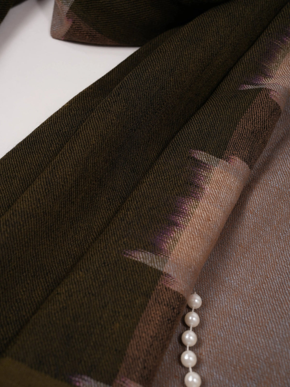 Ikat Handwoven Lightweight Pashmina Shawl