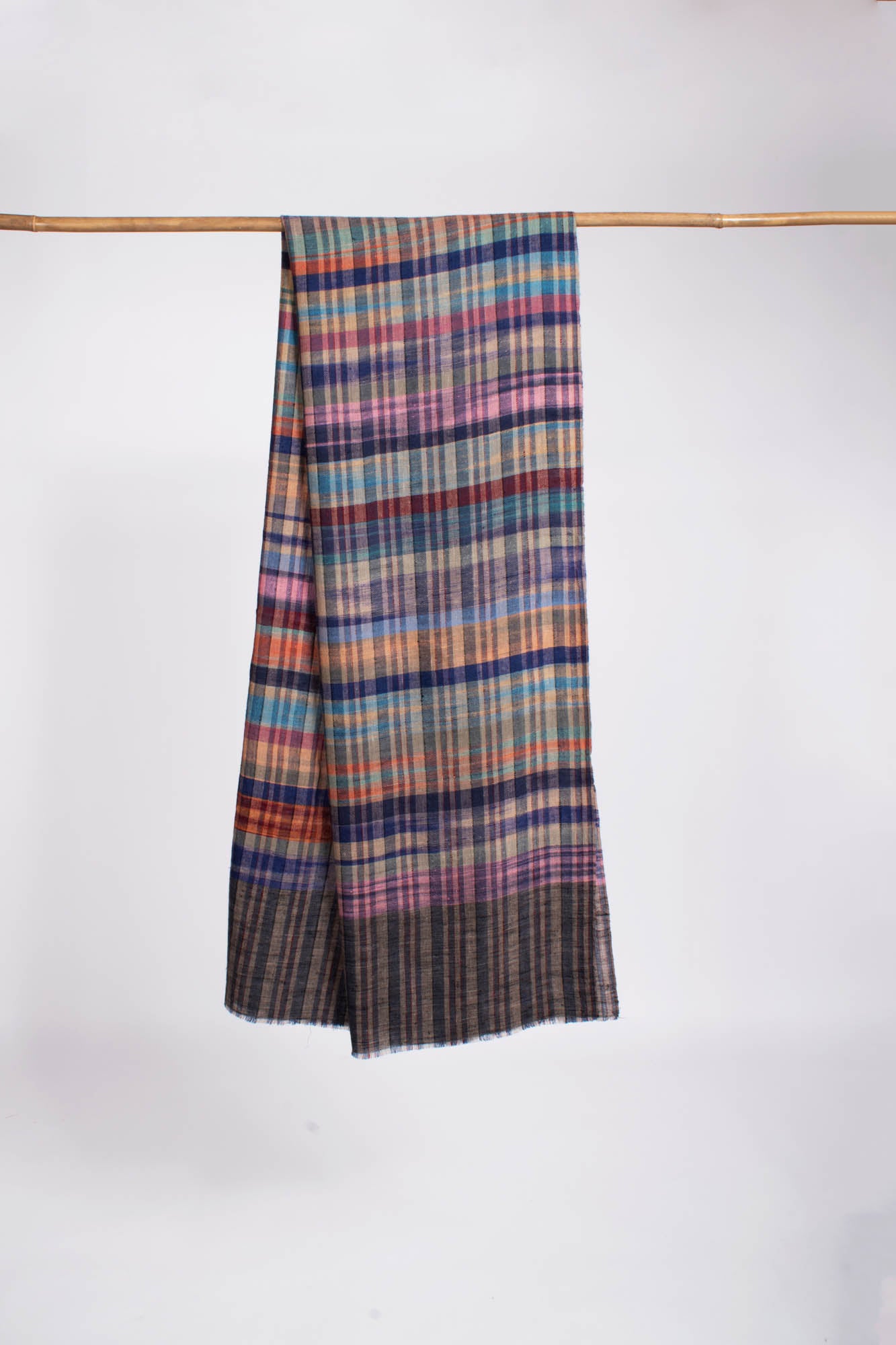 Boho Chic Handloomed Cashmere Pashmina Scarf - Wealden