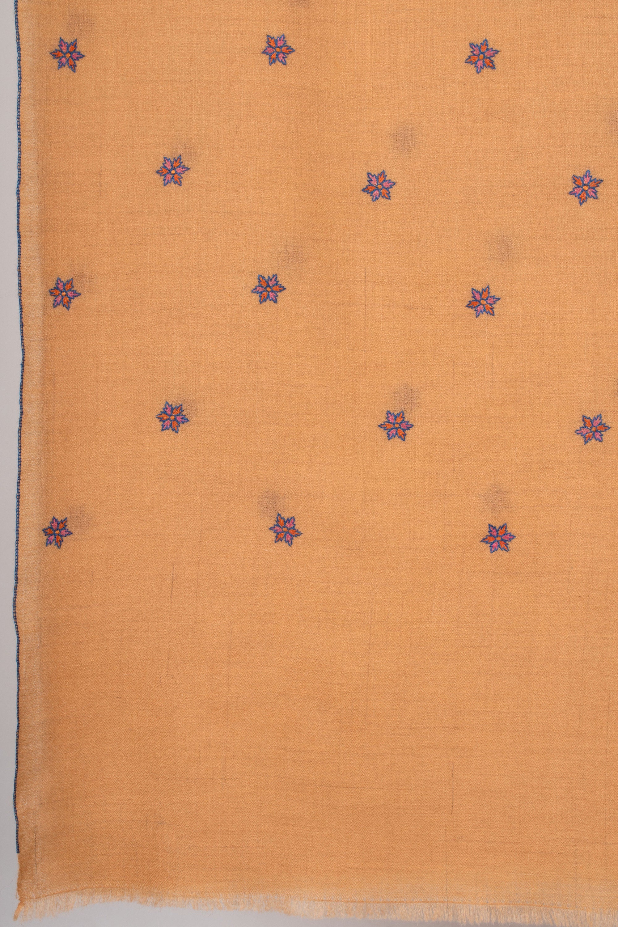 Collezione Kashmir Pashmina Star 1 di 5, Scialle ricamato a mano, Involucro di cashmere, Tessuto a mano, 40x80"