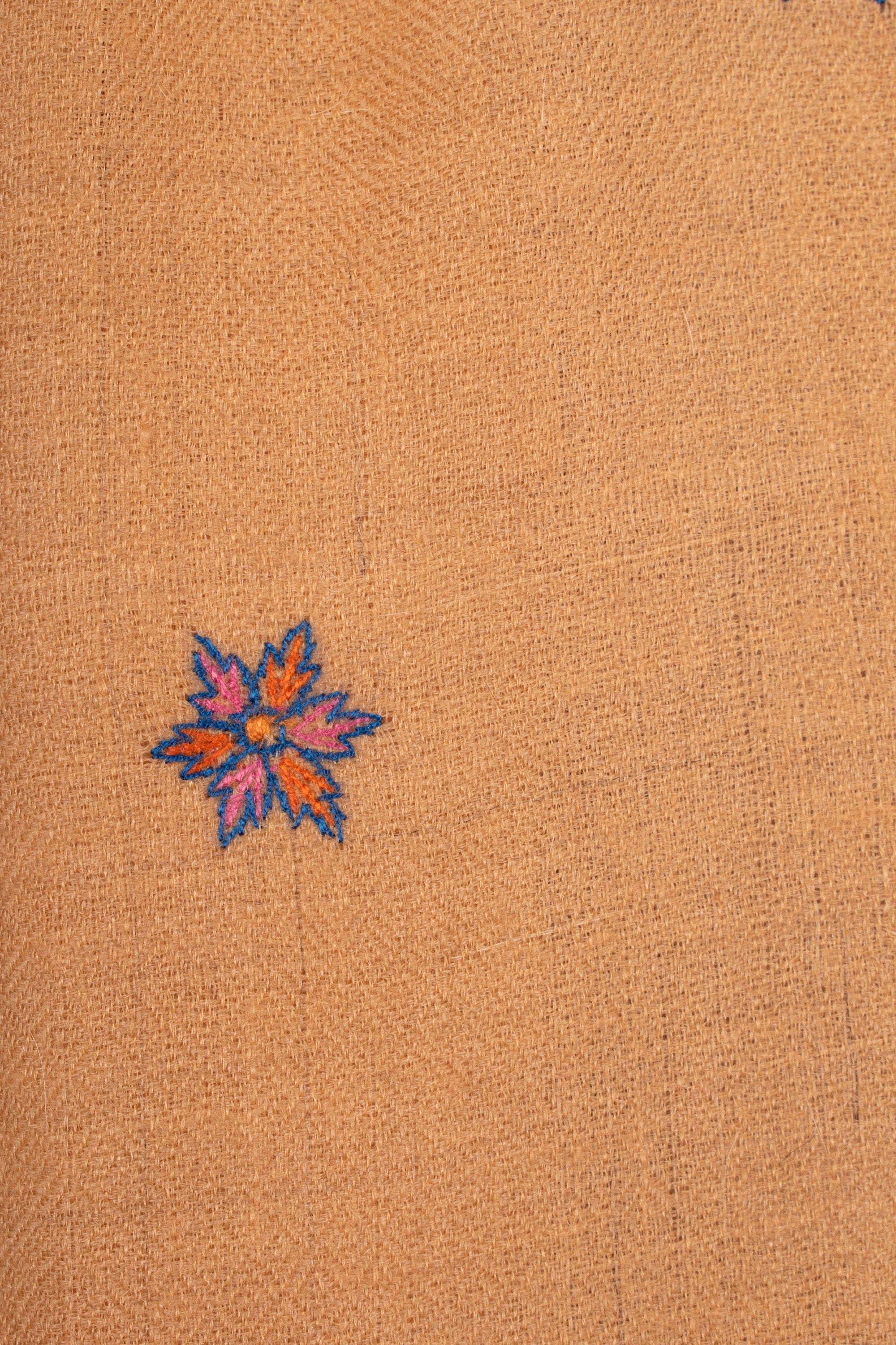 Collezione Kashmir Pashmina Star 1 di 5, Scialle ricamato a mano, Involucro di cashmere, Tessuto a mano, 40x80"