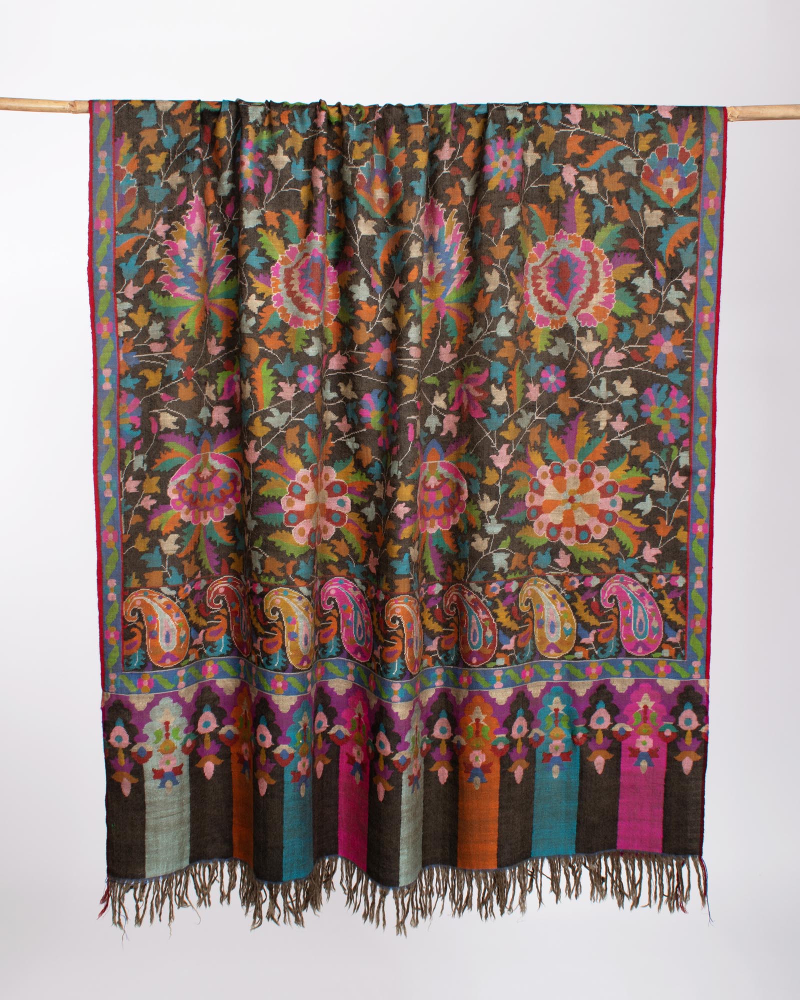 Black de carbone luxueusement chaud Kani Pashmina - Wisbech