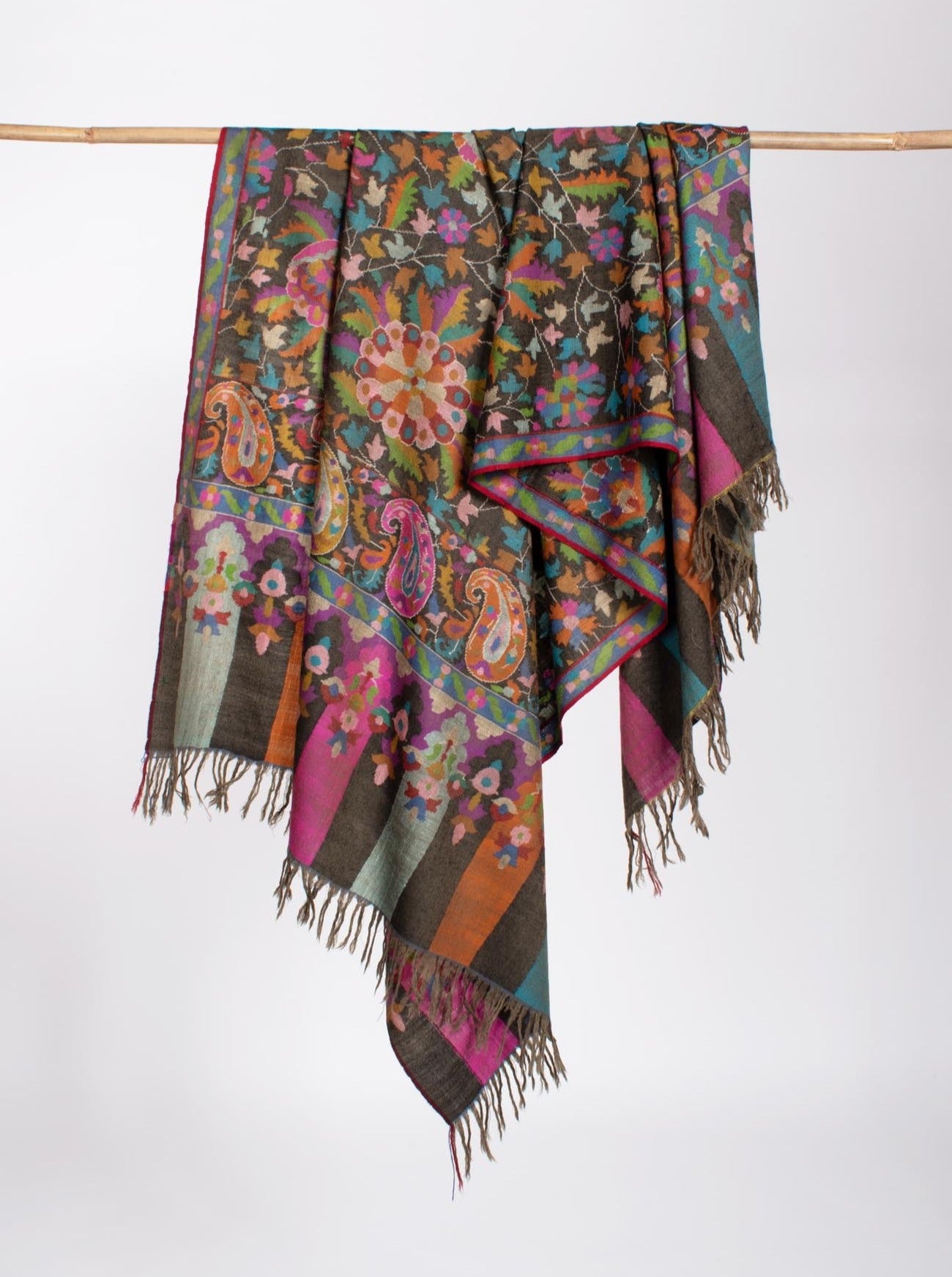 Black de carbone luxueusement chaud Kani Pashmina - Wisbech