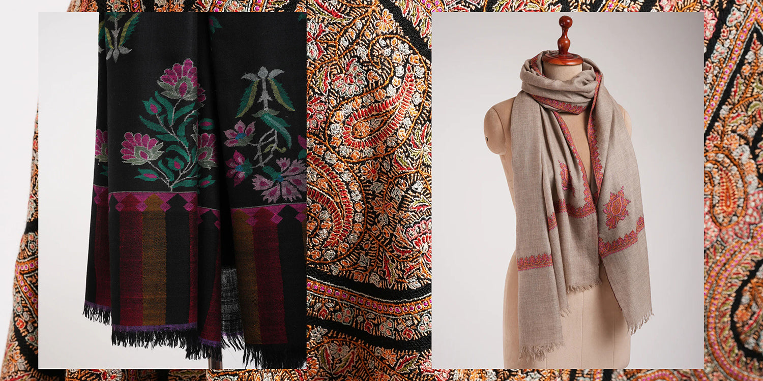 Pashmina vs. Kani stole: What's the Difference?