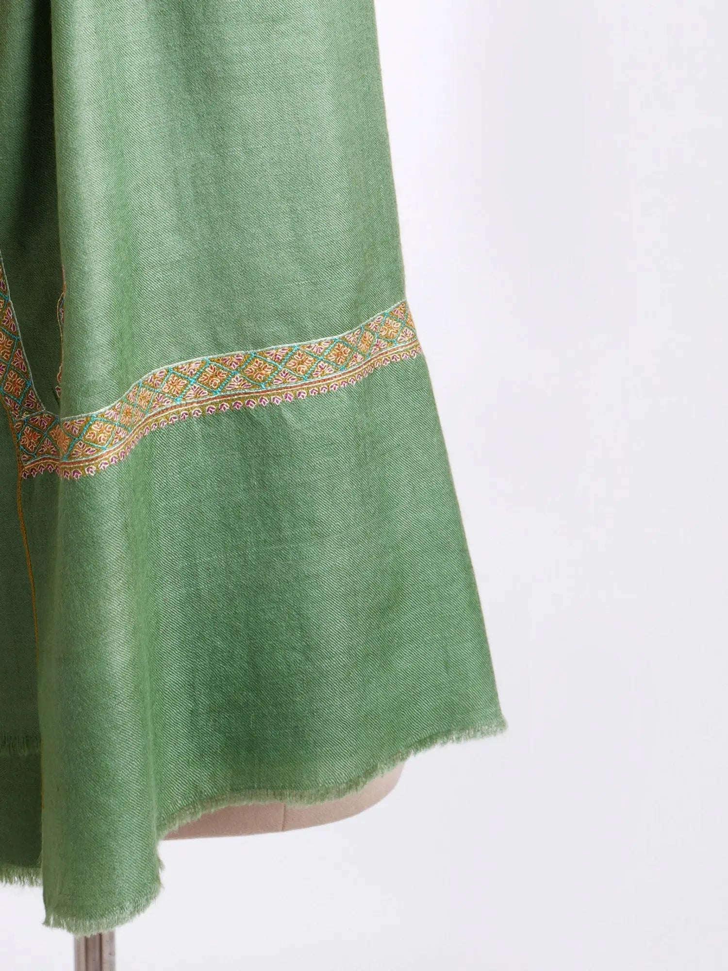 Green-Pashmina Shahkaar