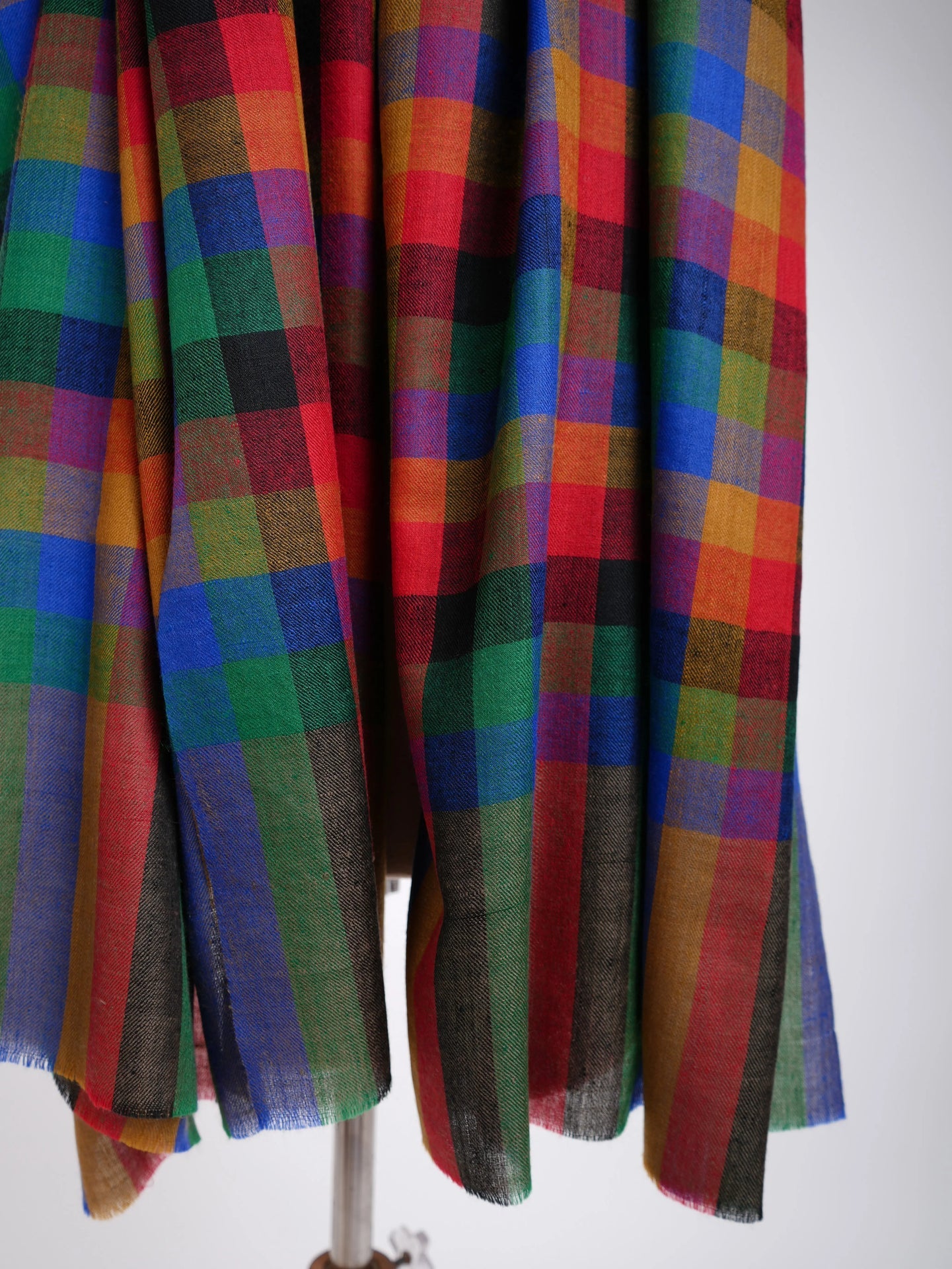 Contemporary Multicolor Pashmina Shawl Shahkaar