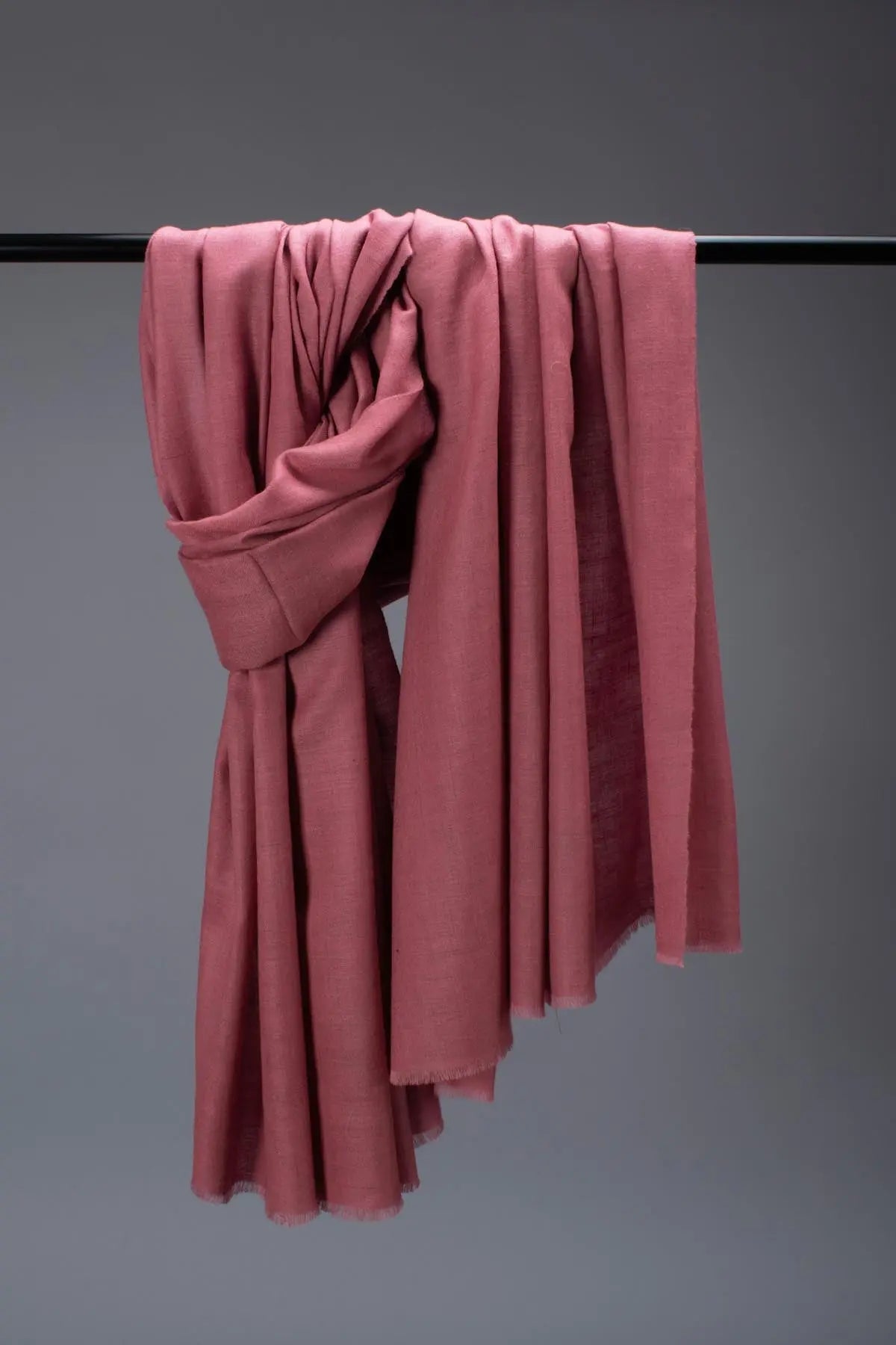 Dusty Pink Pashmina Shahkaar