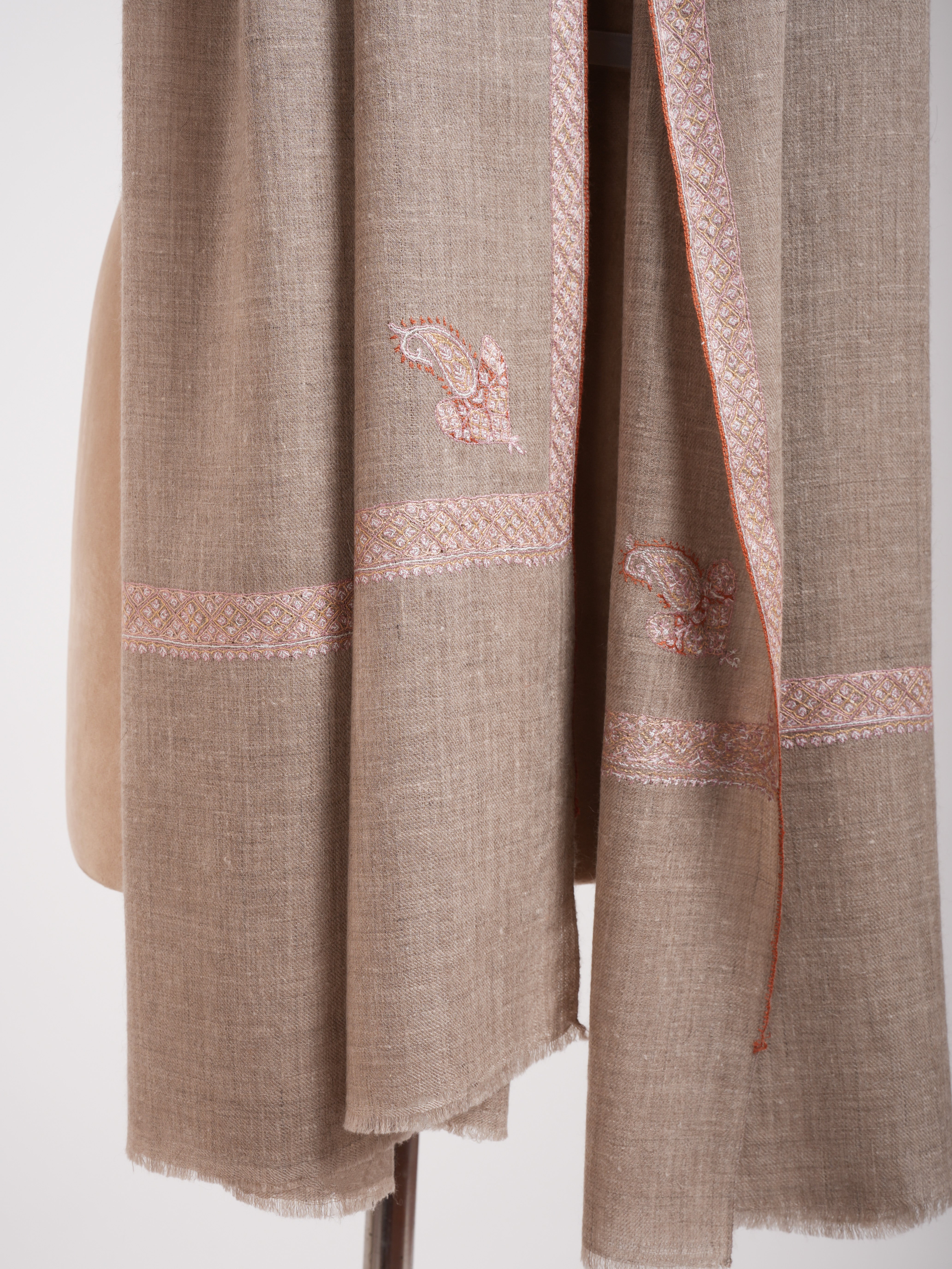 Hashia Embroidered Festival Pashmina Scarf