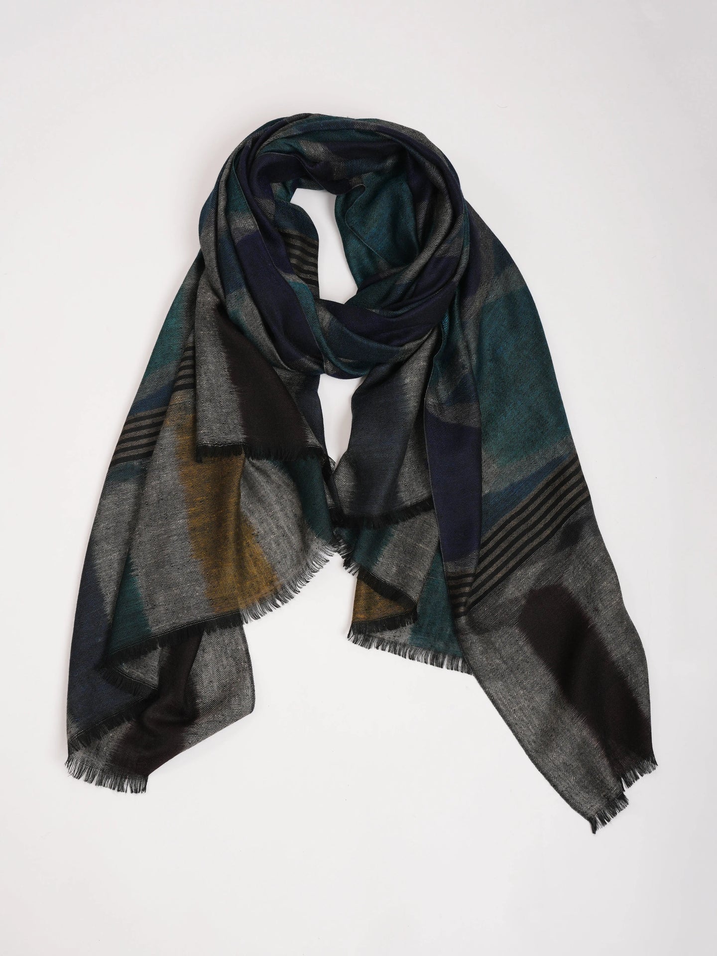 Feather Light Soft Night Glam Pashmina Shawl Shahkaar