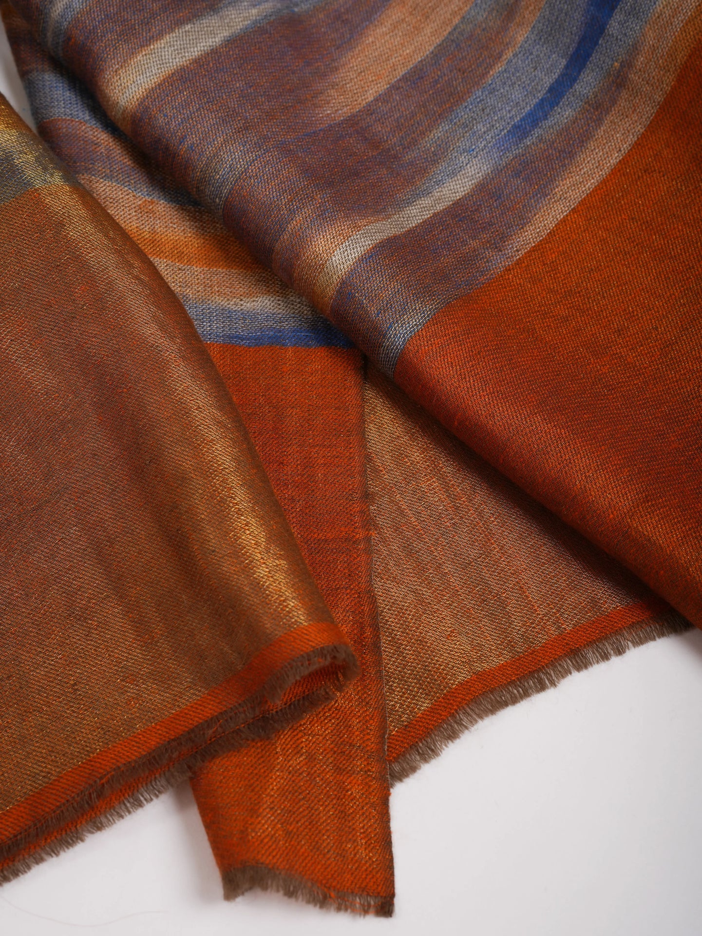 Handwoven Dorukha Cashmere Stole Shahkaar