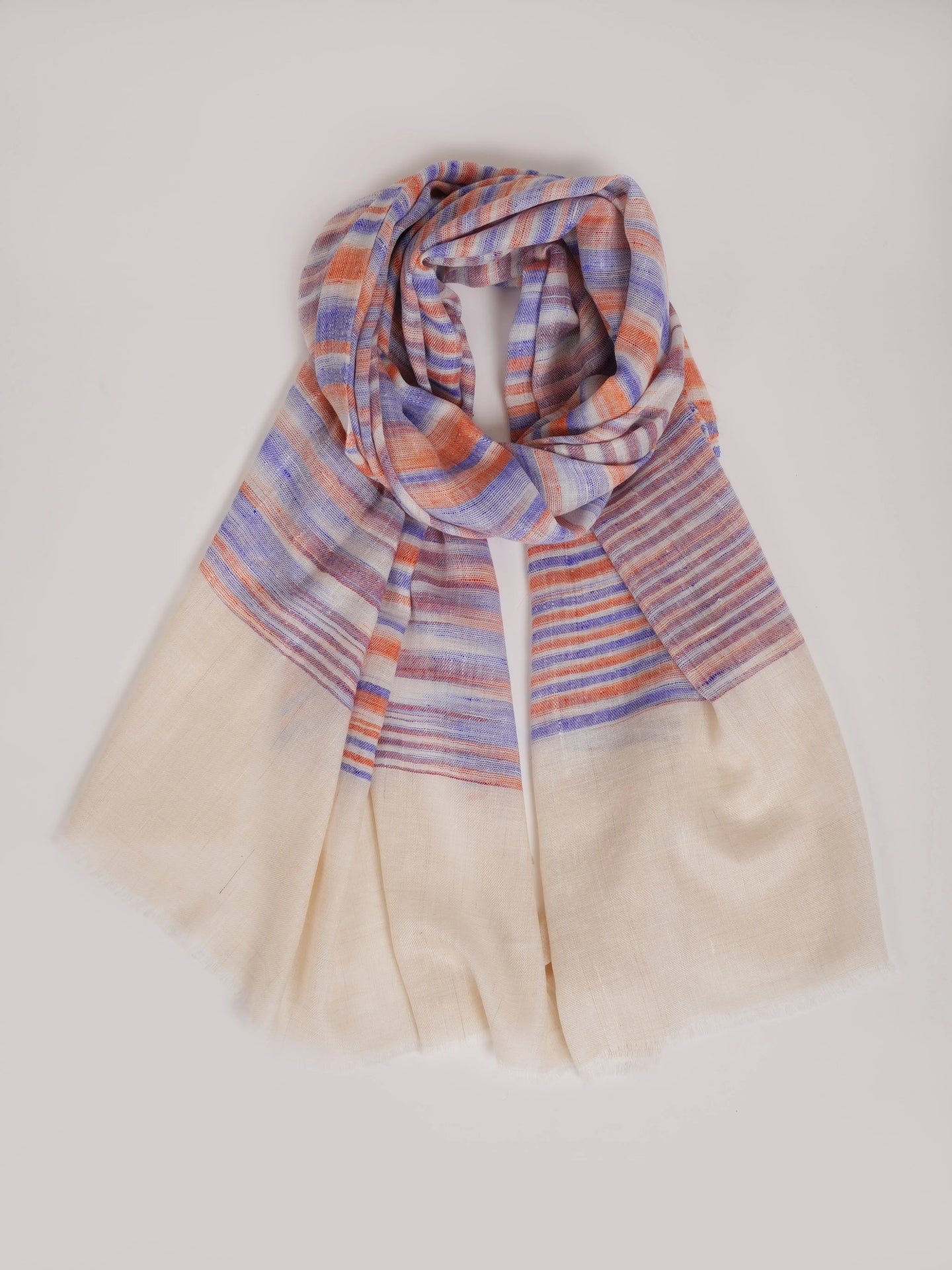 Handwoven Soft Cashmere Pashmina Stole Shahkaar