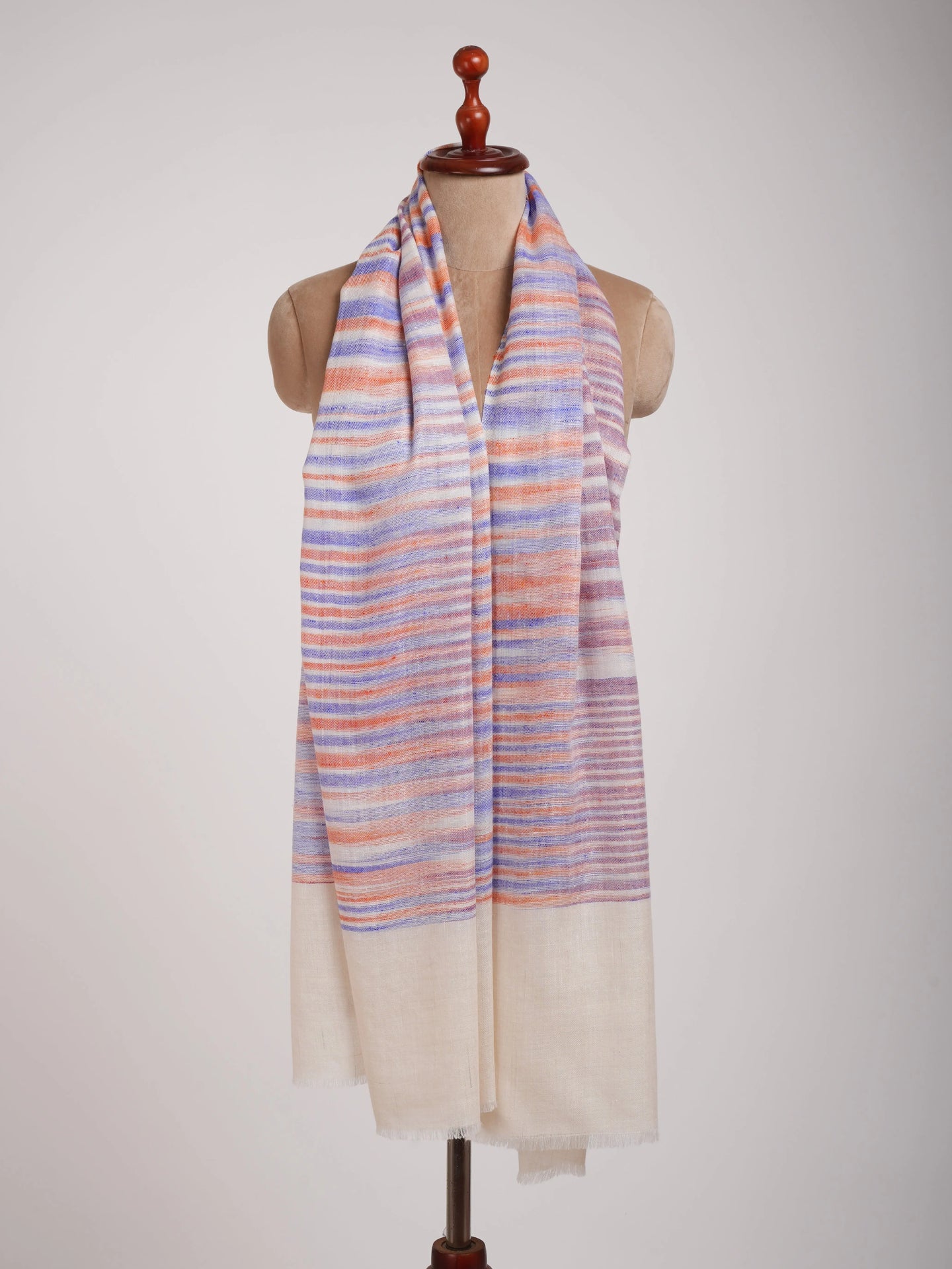 Handwoven Soft Cashmere Pashmina Stole Shahkaar