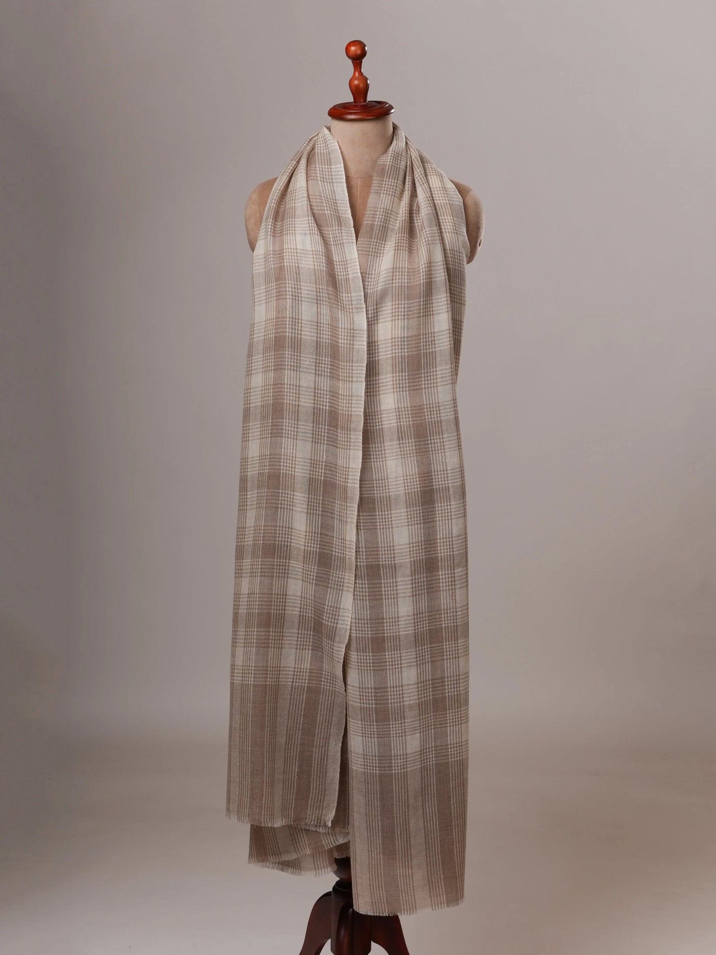 Oversized Featherlight Handwoven Lightweight Pashmina Shawl Shahkaar